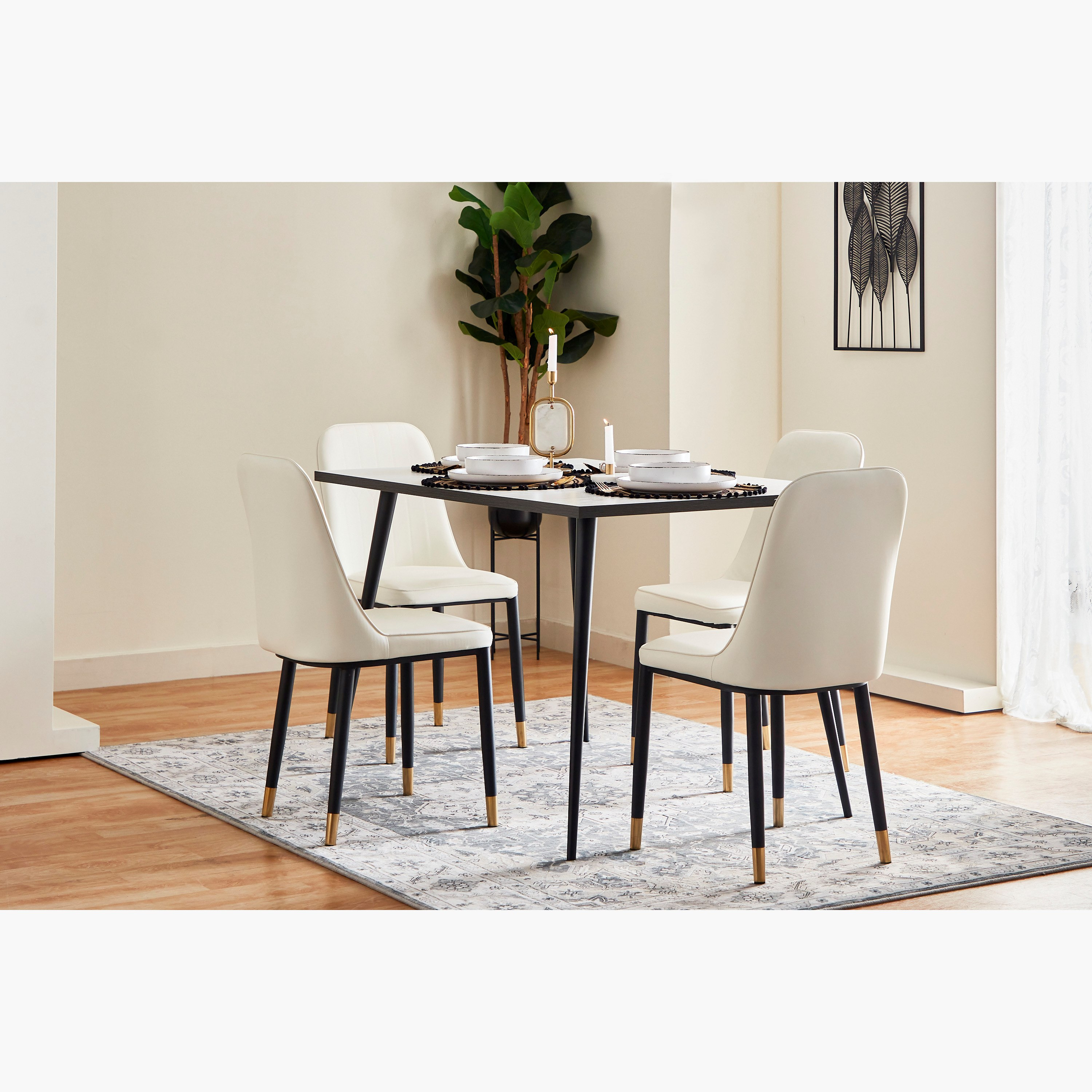 Dining table deals four seater