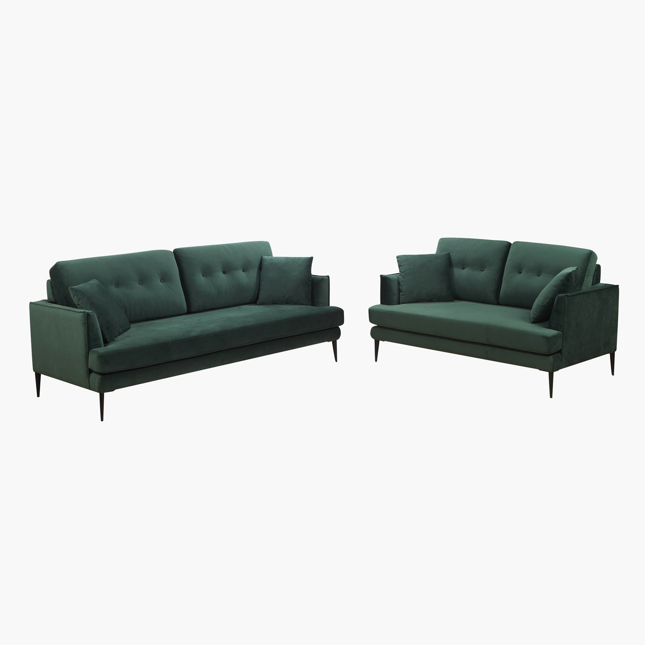 كنبة مخمليّة مقعدين مع وسادتين من توباز-hbxlivingroom-sofasandarmchairs-sofas-image-8