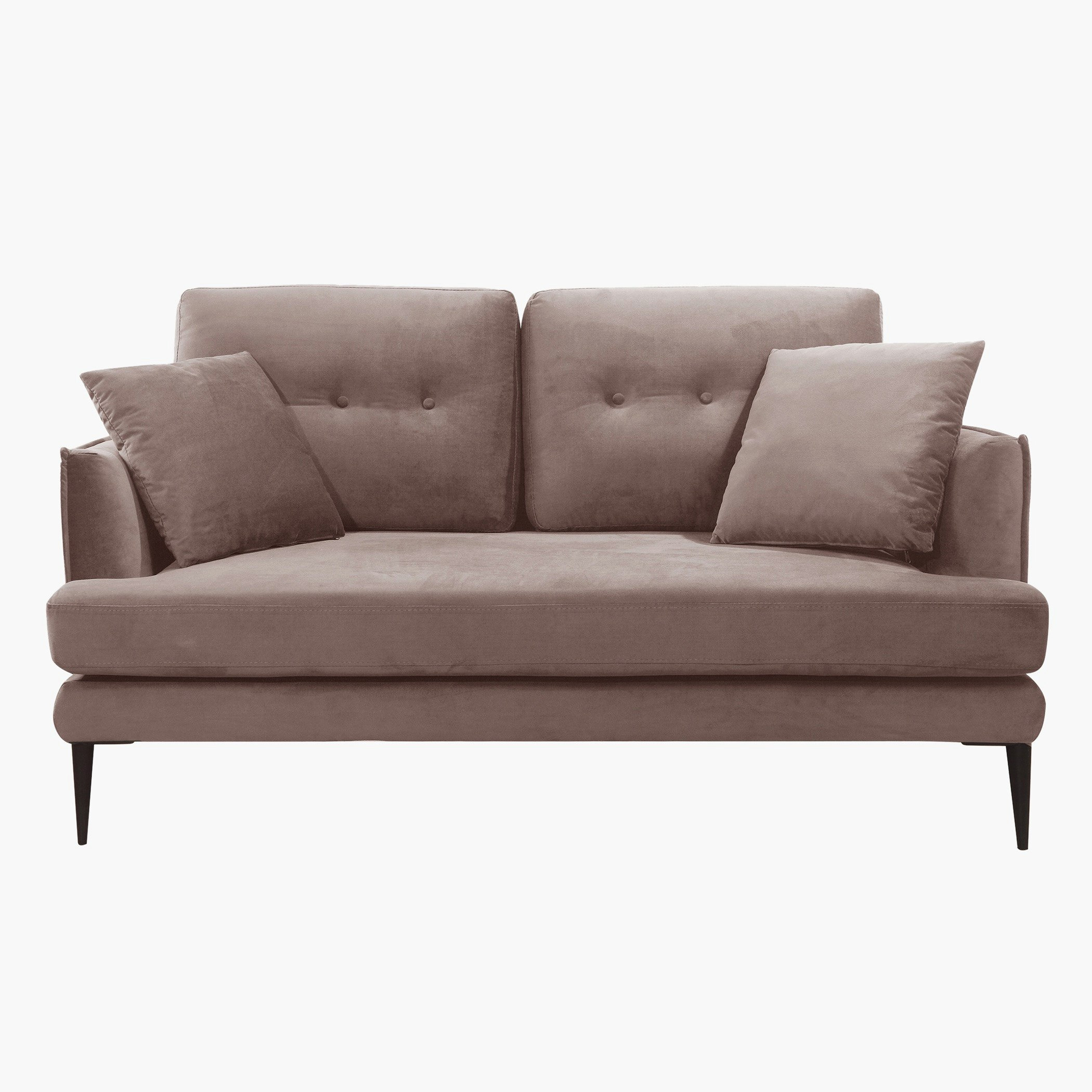 كنبة مخمليّة مقعدين مع وسادتين من توباز-hbxlivingroom-sofasandarmchairs-sofas-image-3
