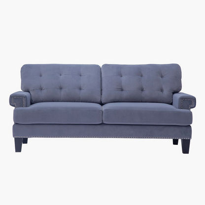 Kinley 3-Seater Velvet Sofa