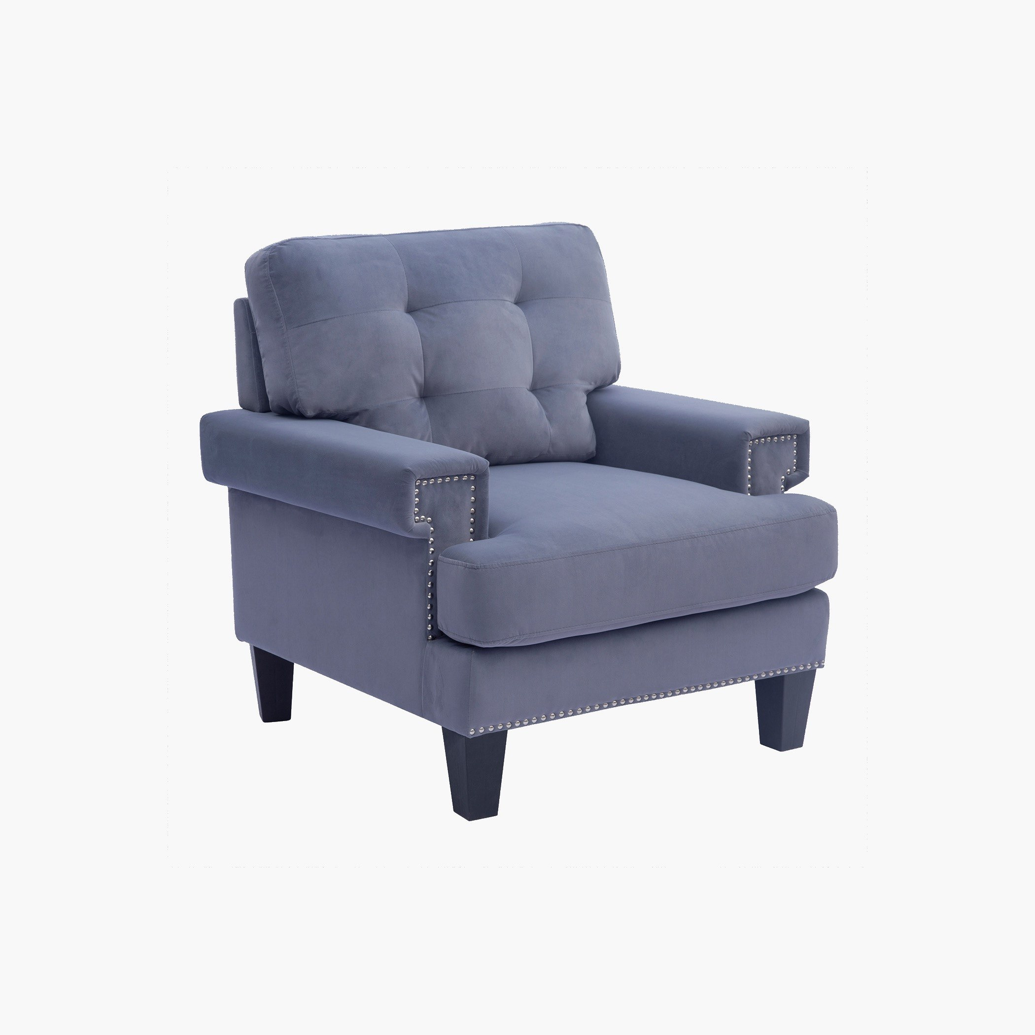 كنبة مخمليّة مقعد واحد من كينلي-hbxlivingroom-sofasandarmchairs-sofas-image-3