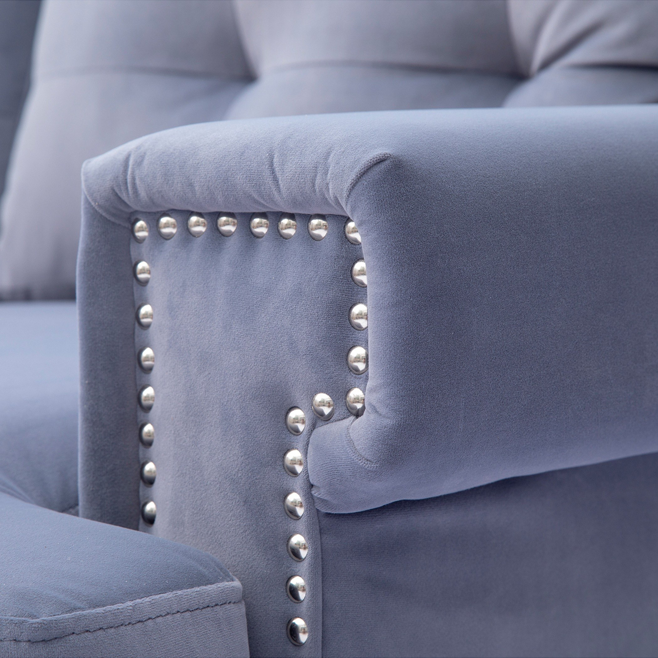 كنبة مخمليّة مقعد واحد من كينلي-hbxlivingroom-sofasandarmchairs-sofas-image-8