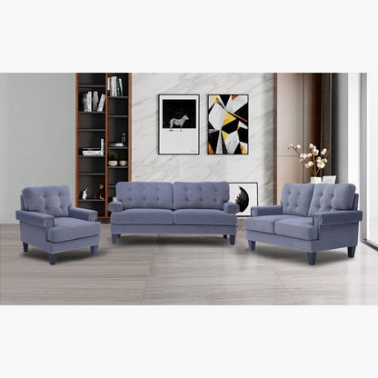 Kinley 1-Seater Velvet Sofa