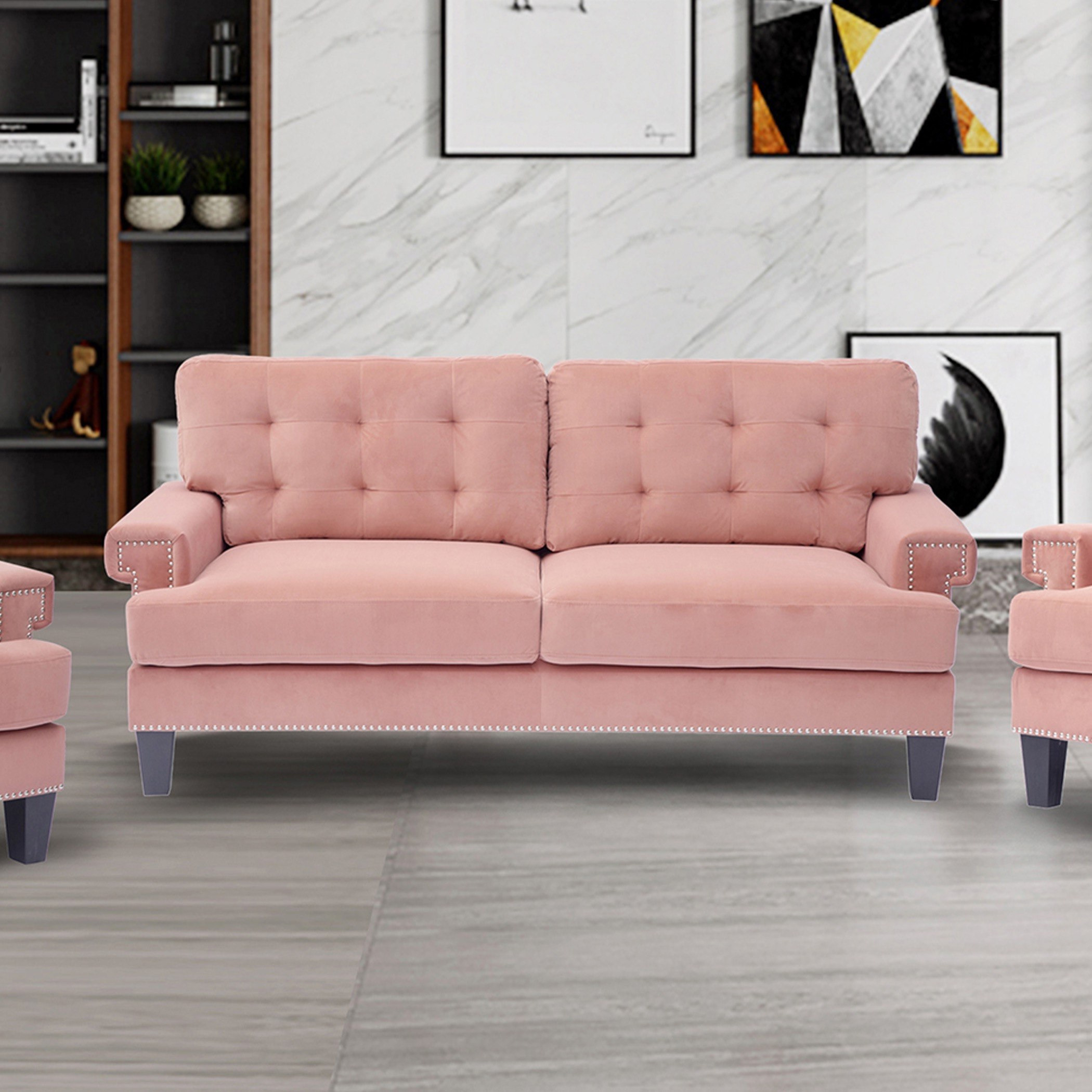 كنبة مخمليّة 3 مقاعد من كينلي-hbxlivingroom-sofasandarmchairs-sofas-image-1