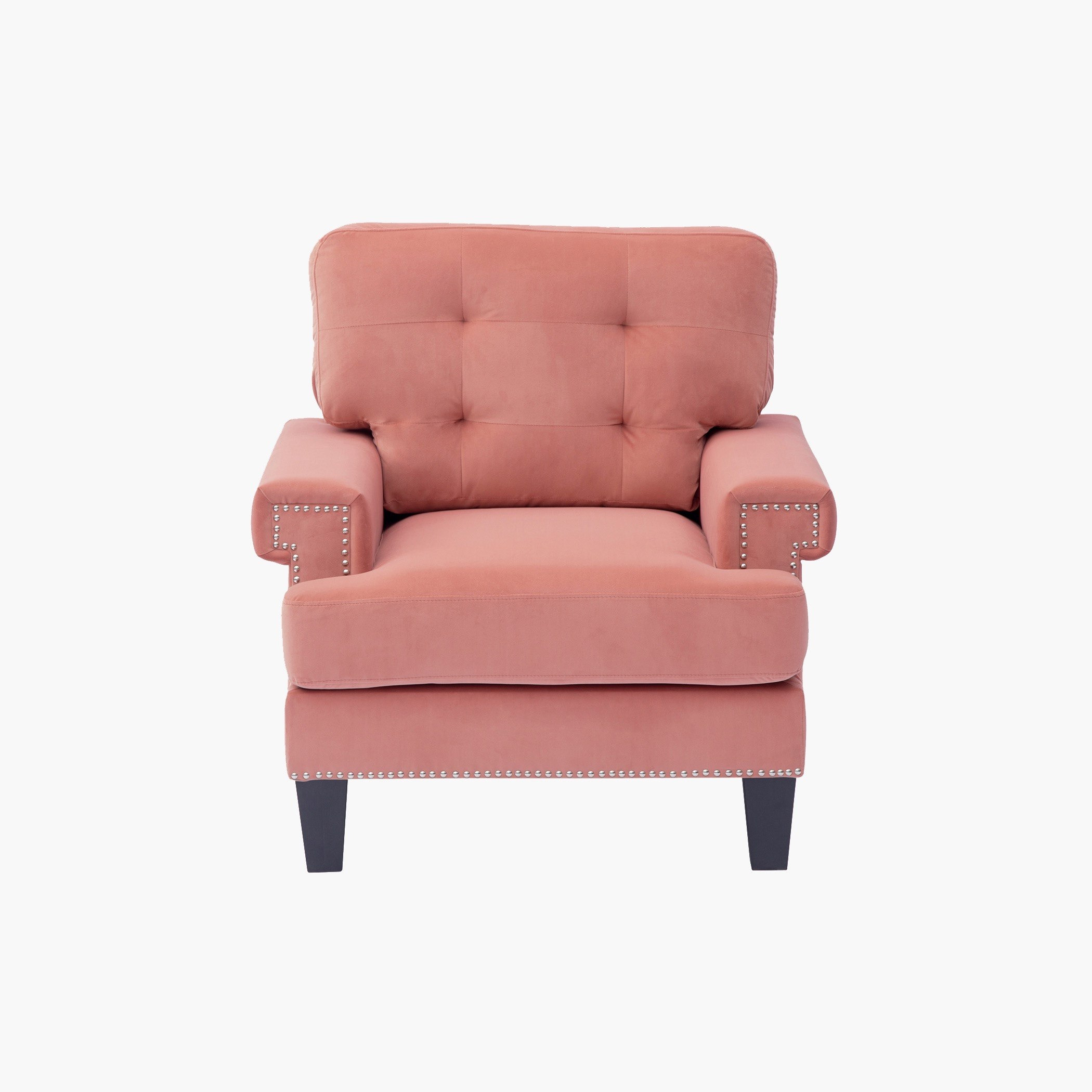 كنبة مخمليّة مقعد واحد من كينلي-hbxlivingroom-sofasandarmchairs-sofas-image-2