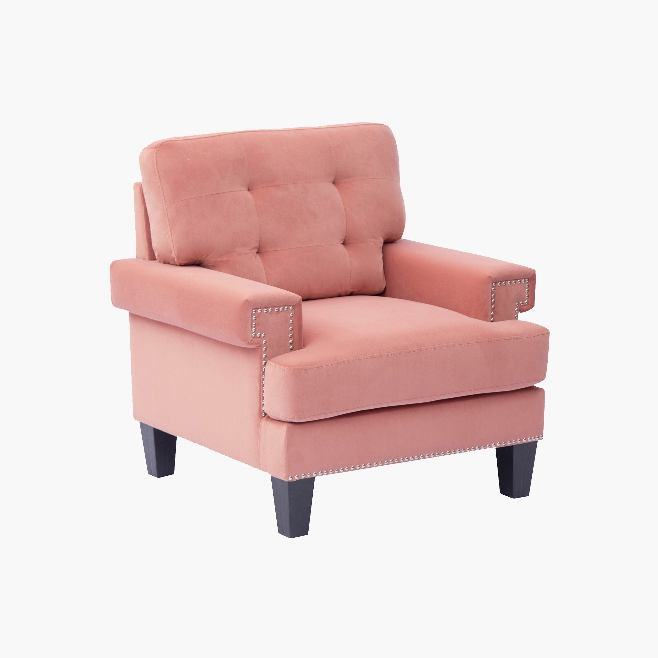 كنبة مخمليّة مقعد واحد من كينلي-hbxlivingroom-sofasandarmchairs-sofas-image-3