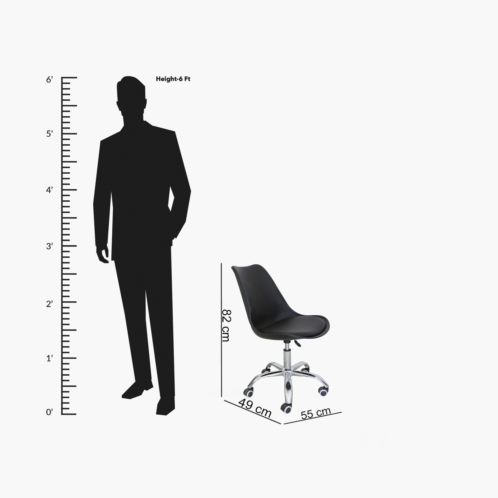 كرسي مكتب - فانيلا-hbxfurniture-office-chairs-image-6