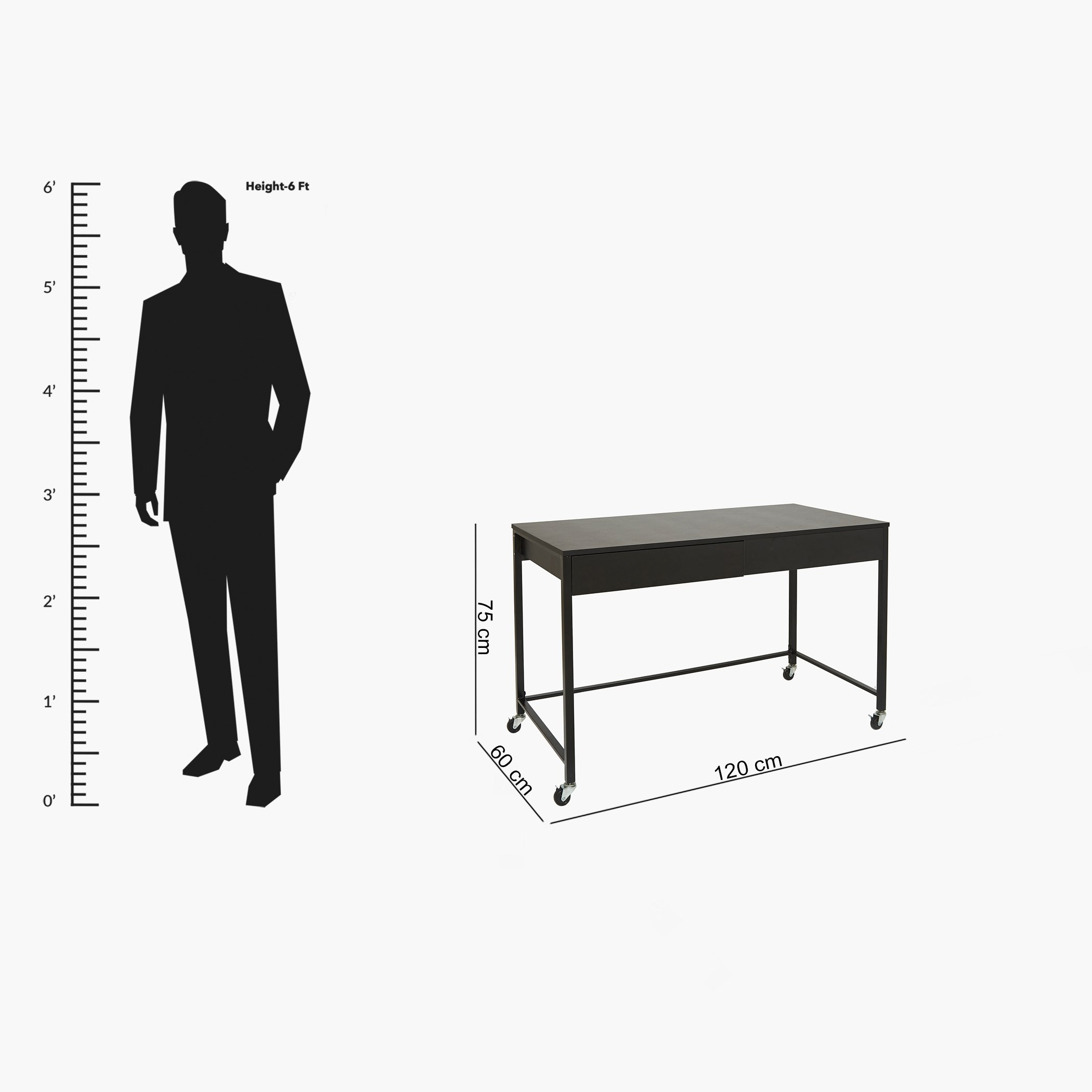 مكتب دراسة من سيندا-hbxfurniture-office-desks-image-7
