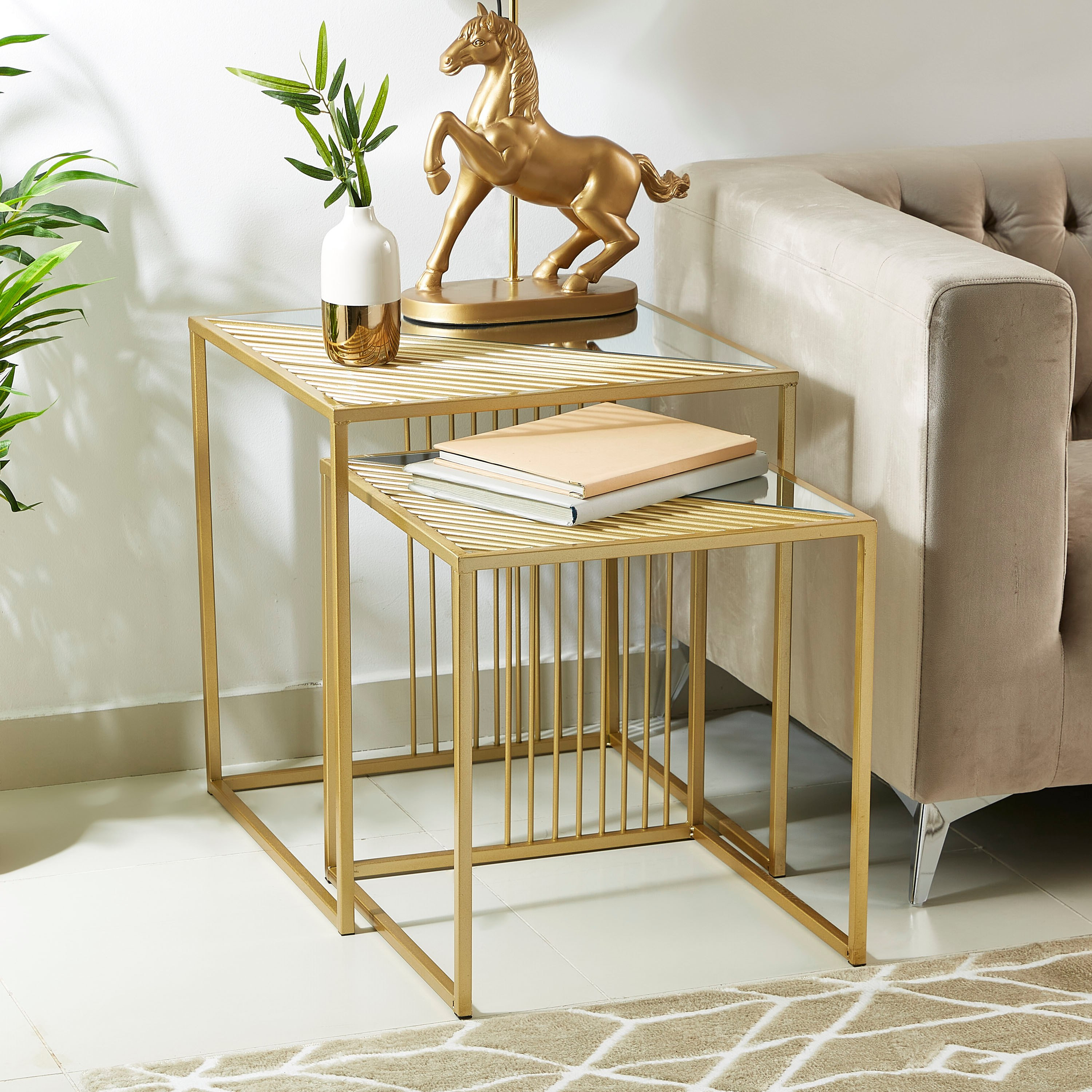 طاولات متداخلة من آكسيوم - طقم من قطعتين-hbxfurniture-livingroom-nestingtables-image-2