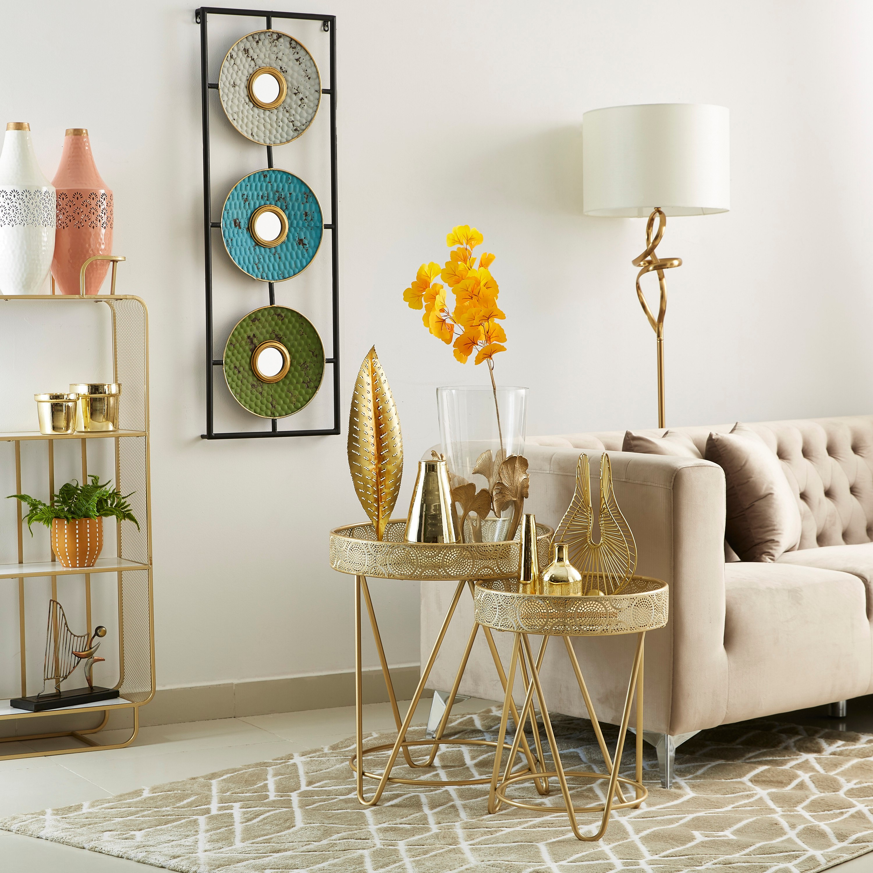 طقم طاولة جانبية قطعتين بسطح رخام من ميرابيل-hbxfurniture-livingroom-endtables-image-6