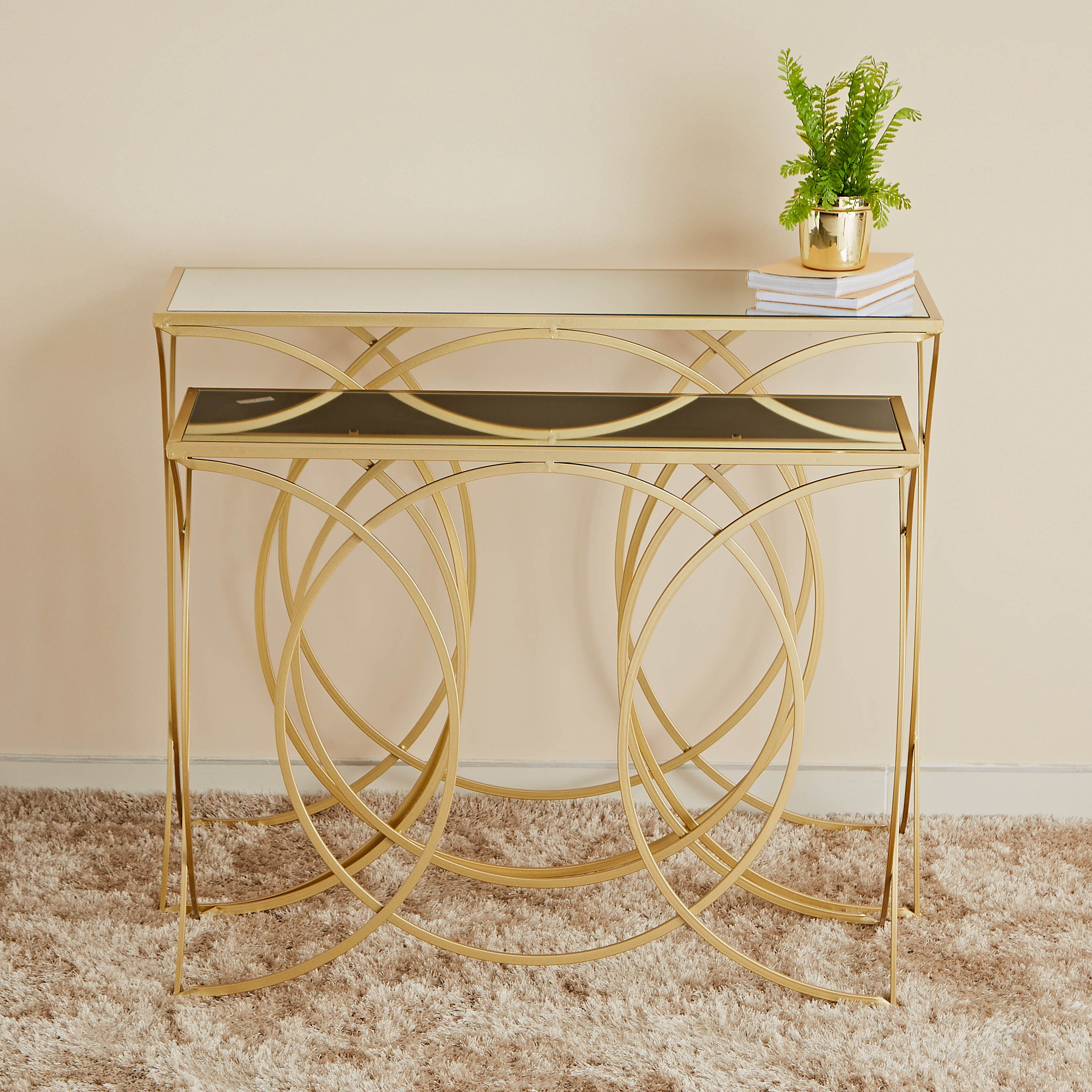 طقم طاولة كونسول من قطعتين أوريون-hbxfurniture-tablesandstands-consoletables-image-2