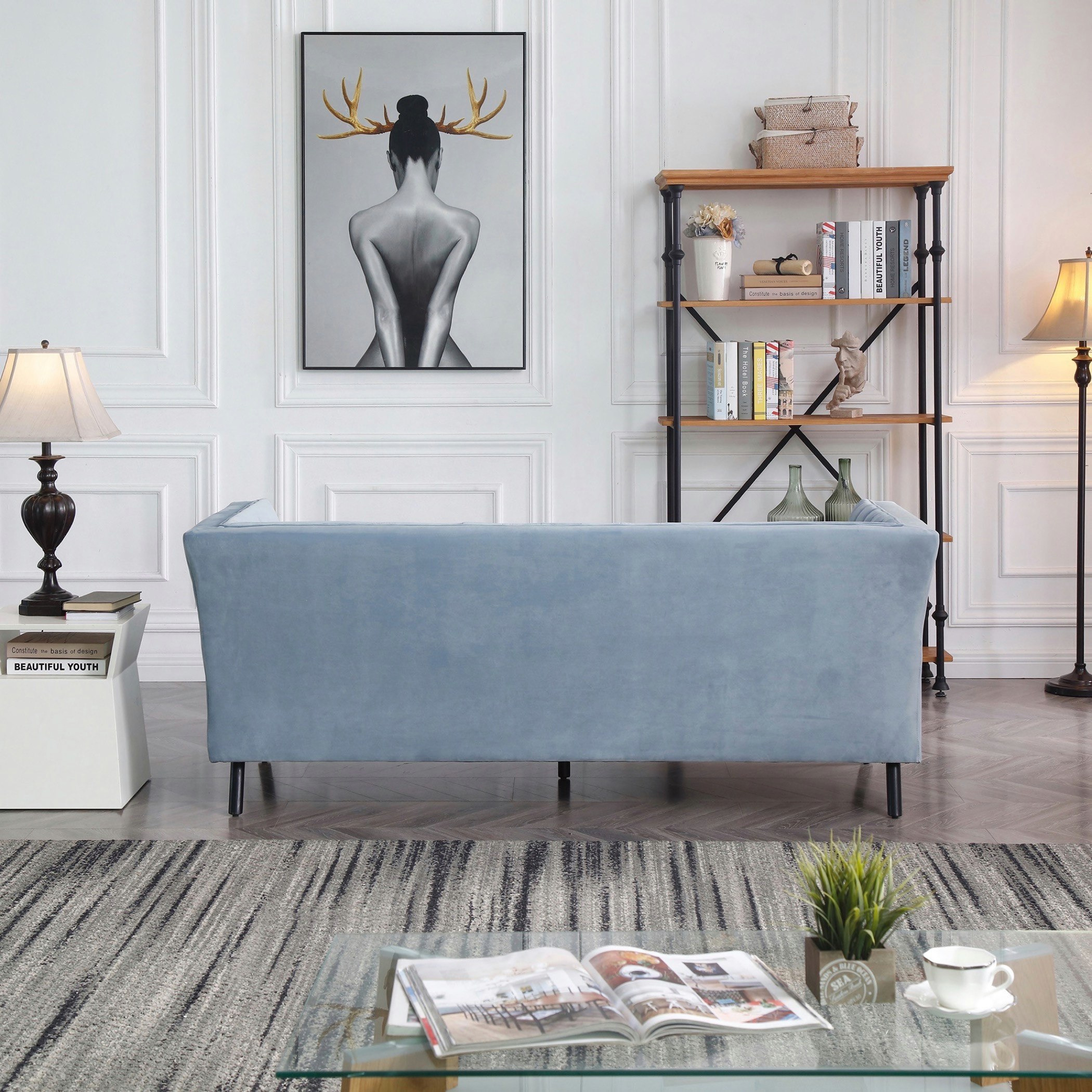 كنبة مخمليّة 3 مقاعد من كورسيكا-hbxlivingroom-sofasandarmchairs-sofas-image-4