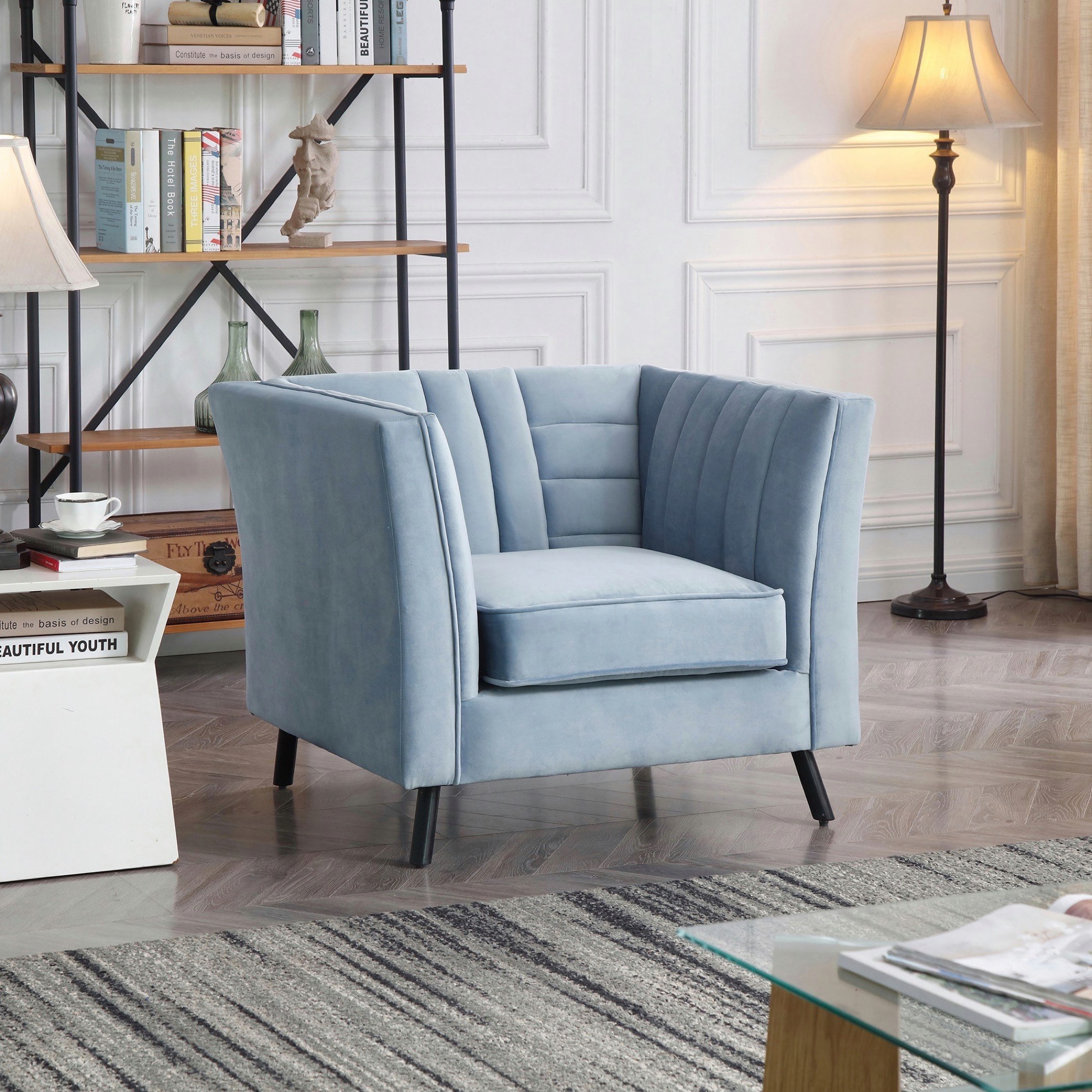 كنبة مخمليّة مقعد واحد من كورسيكا-hbxlivingroom-sofasandarmchairs-sofas-image-2