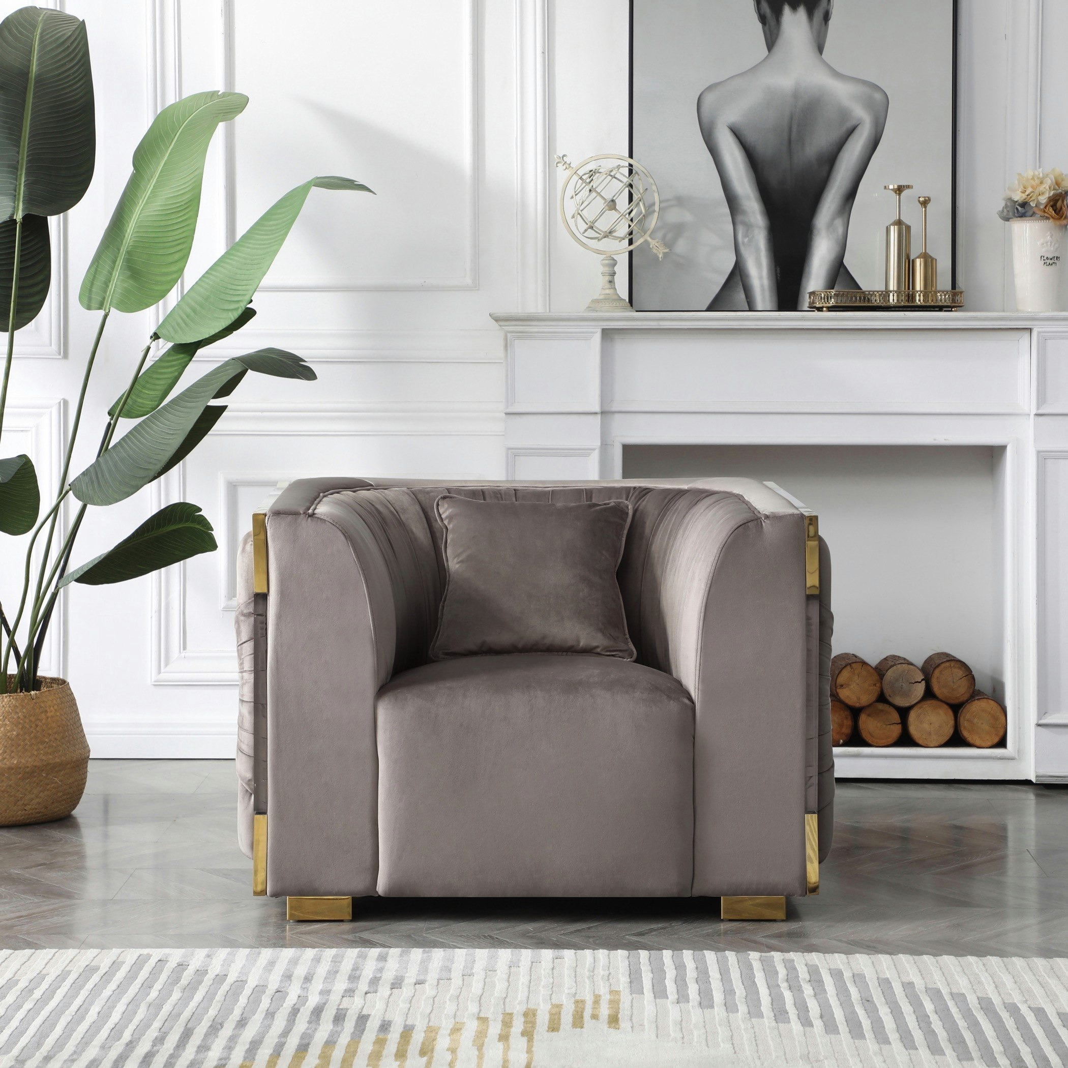 كنبة مخمليّة مقعد واحد مع وسادة من آناليسا-hbxlivingroom-sofasandarmchairs-sofas-image-2