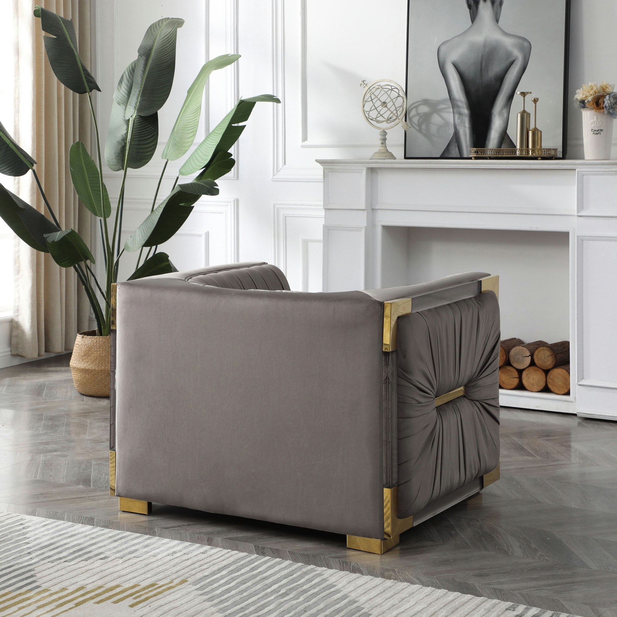 كنبة مخمليّة مقعد واحد مع وسادة من آناليسا-hbxlivingroom-sofasandarmchairs-sofas-image-3