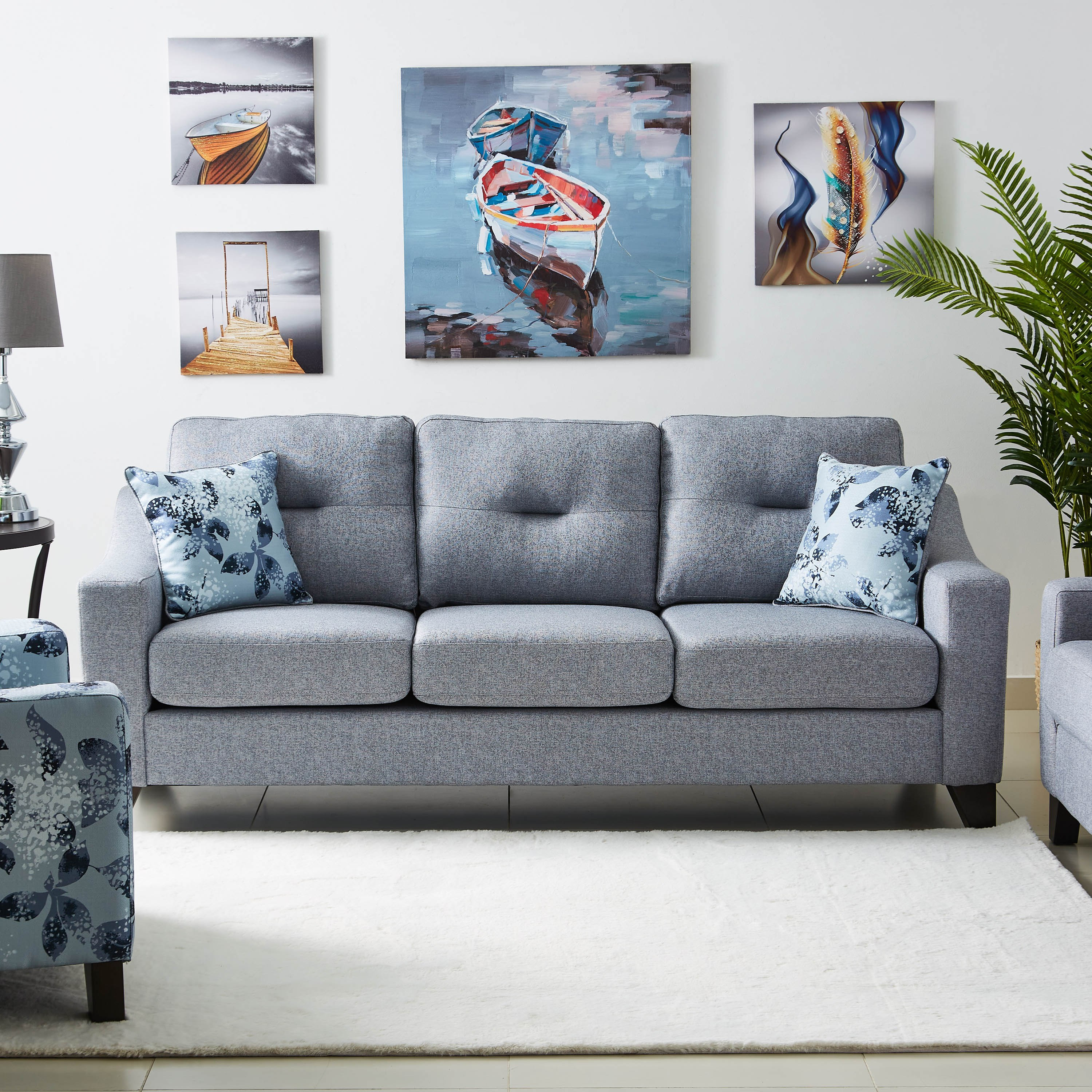 كنبة قماشيّة 3 مقاعد مع وسادتين من جانيس-hbxlivingroom-sofasandarmchairs-sofas-image-1