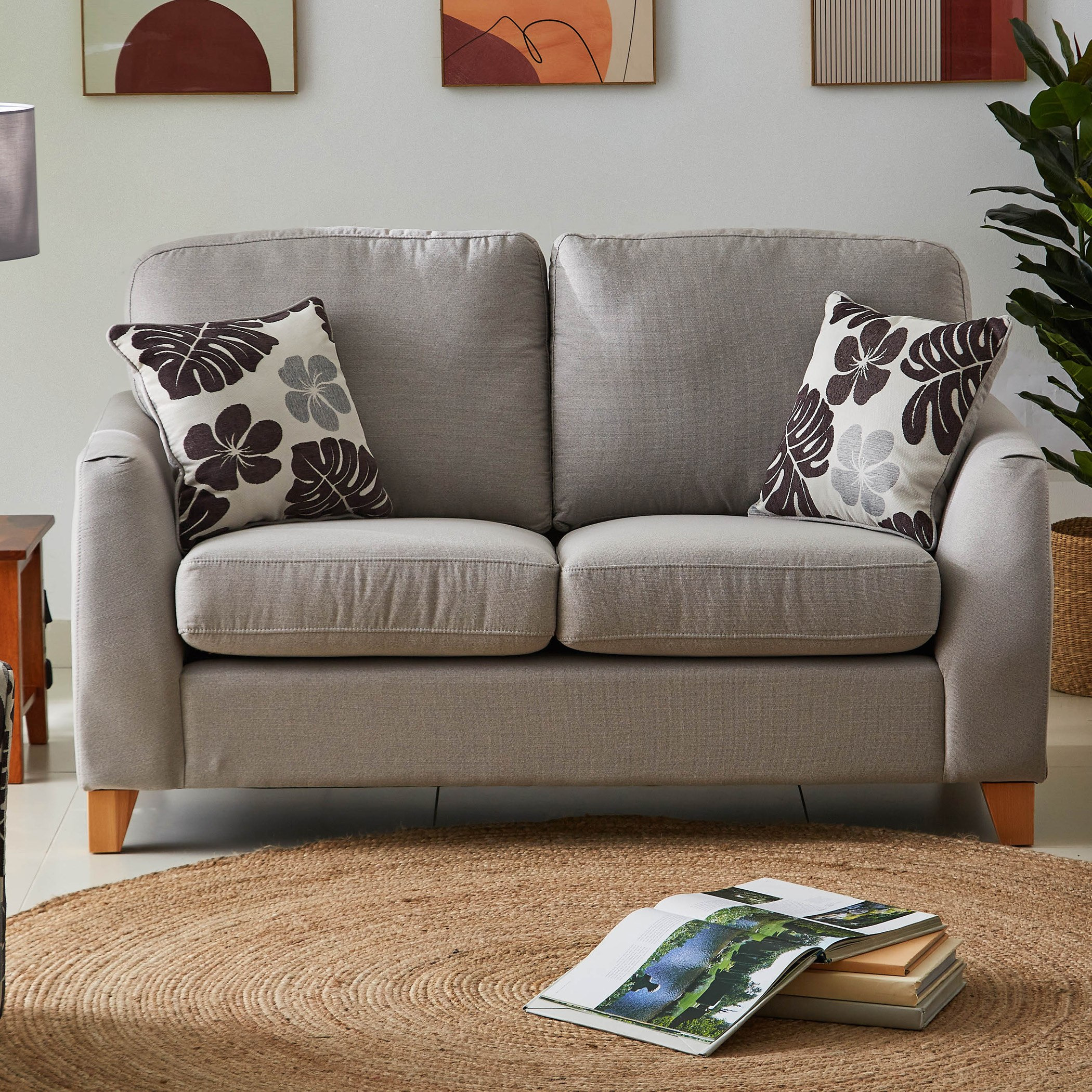 كنبة قماشيّة مقعدين مع وسادتين من ديبورا-hbxlivingroom-sofasandarmchairs-sofas-image-1