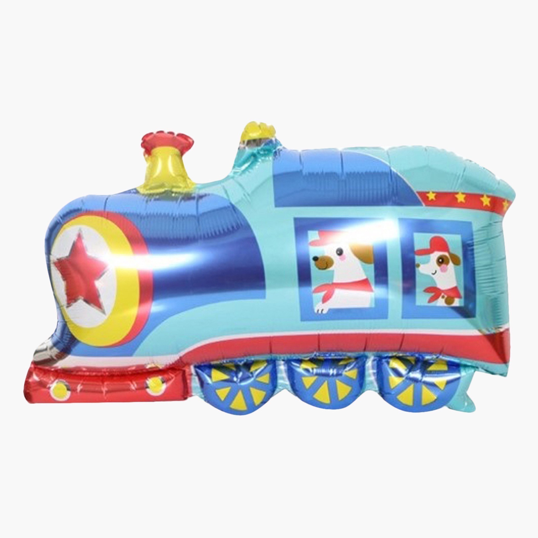 Party Time Train Design Balloon-hbxhomeware-hbxkidsandyouth-image-2
