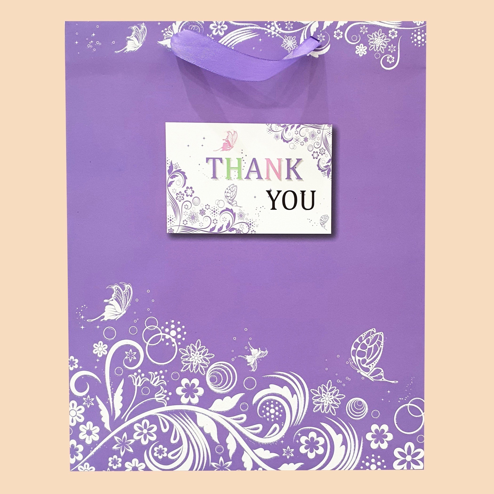 Party Time Thank You Printed 3D Gift Bag - 26x32x10 cm-hbxhomeware-hbxkidsandyouth-image-2