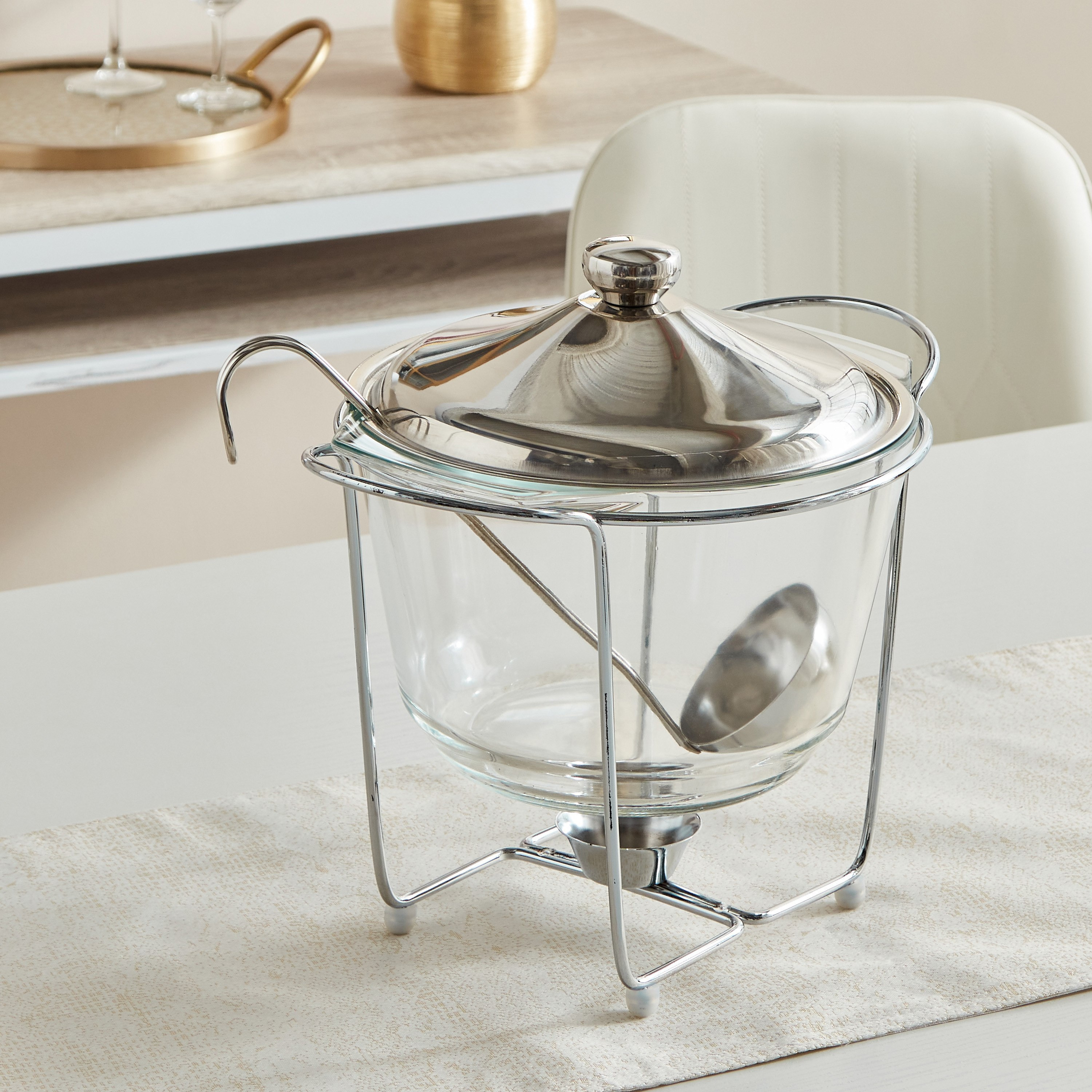 وعاء تسخين حساء بمغرفة من ويلشاين - 4 لتر-hbxdecorandfurnishings-tabletop-serveware-image-2