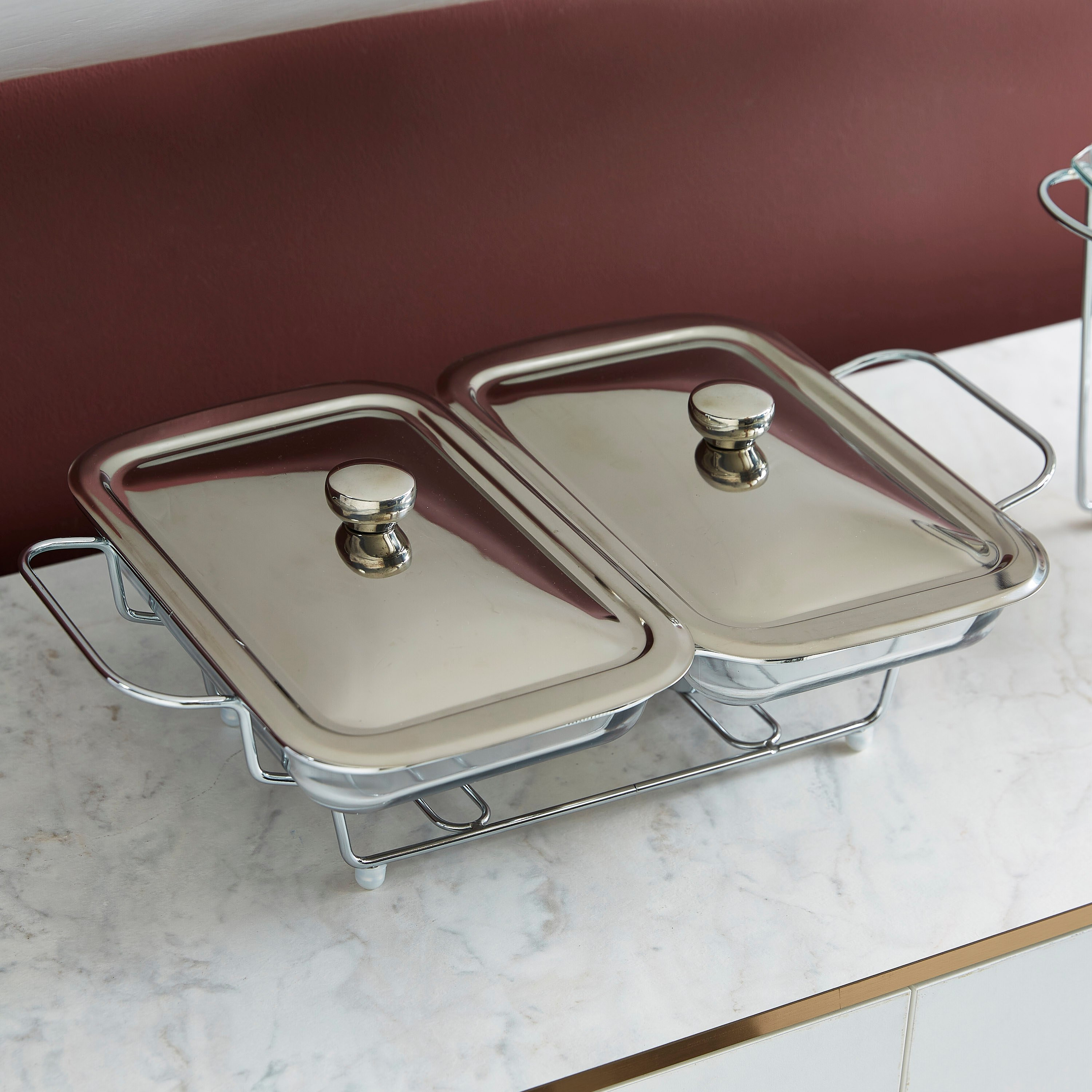 وعاء تسخين الطعام مزدوج ومستطيل الشكل من ويلشاين - 1.5 لتر-hbxhomeware-hbxkitchen-image-1