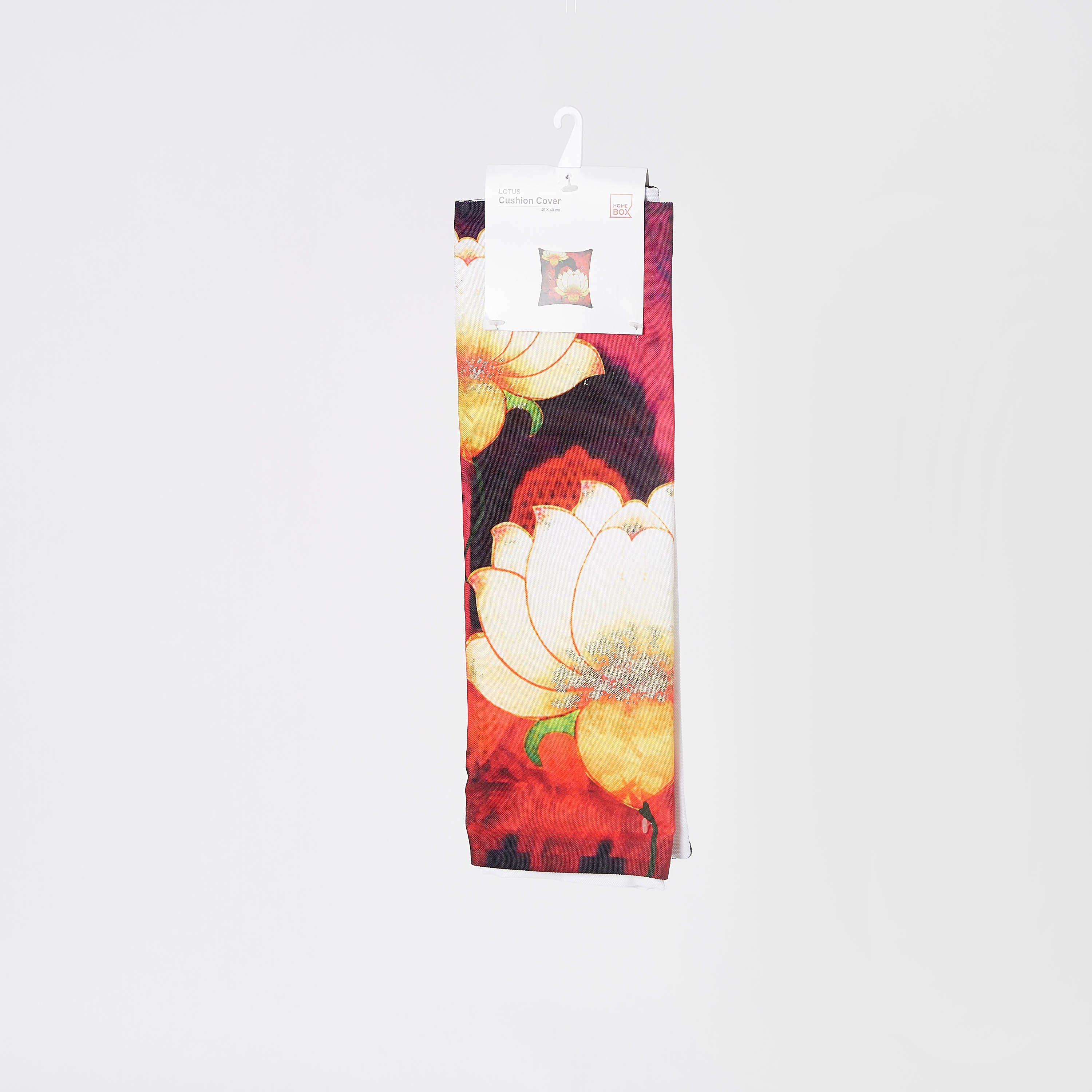 Lotus Digital Print Cushion Cover - 40x40 cm-hbxhomeware-cushionsandcovers-cushioncovers-image-5