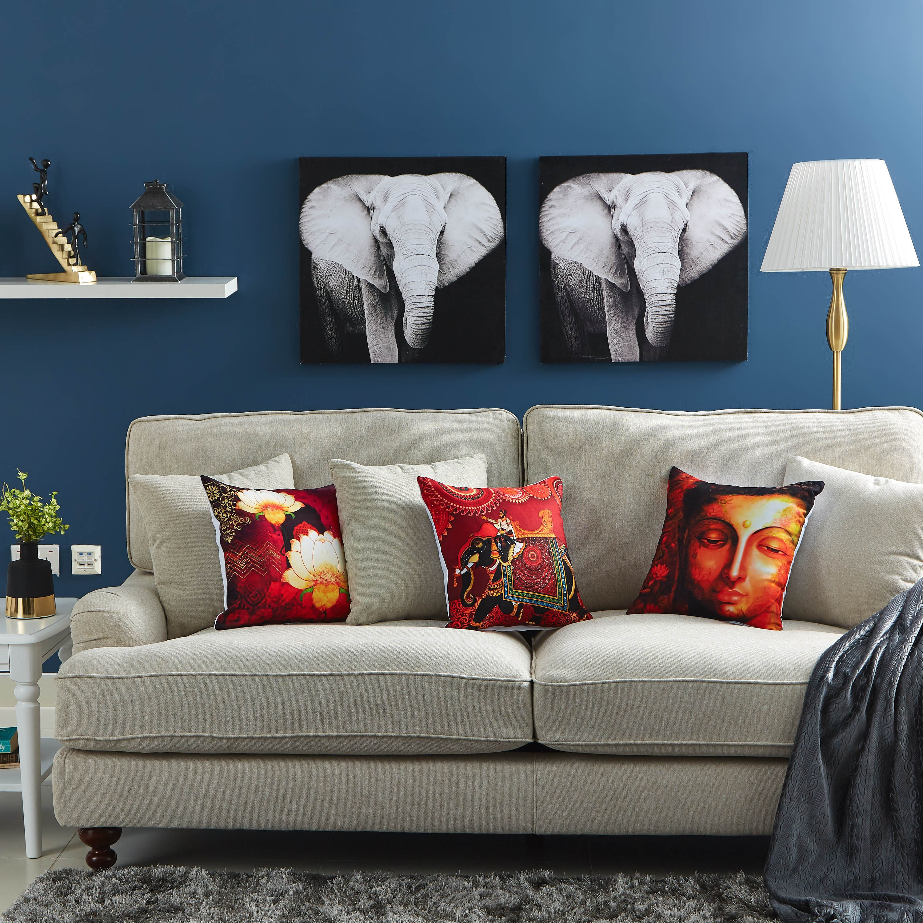 غطاء وسادة بطبعات رقمية بوذا - 40x40 سم-hbxhomeware-cushionsandcovers-cushioncovers-image-4