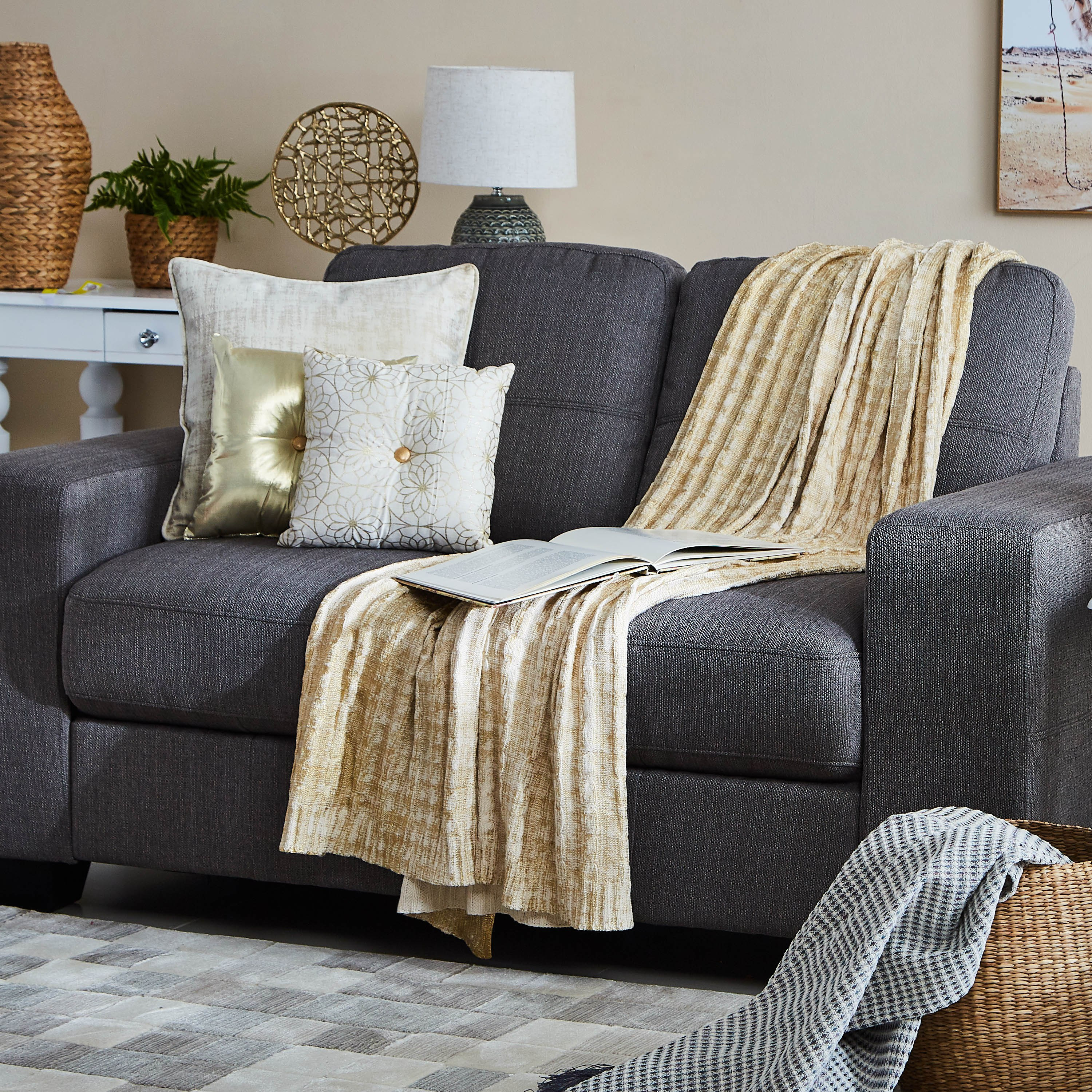 Samarkand Jali 2-Piece Foil Print Filled Cushion Set - 30x30 cm-hbxlivingroom-furnishings-cushionsandcovers-filledcushions-image-4