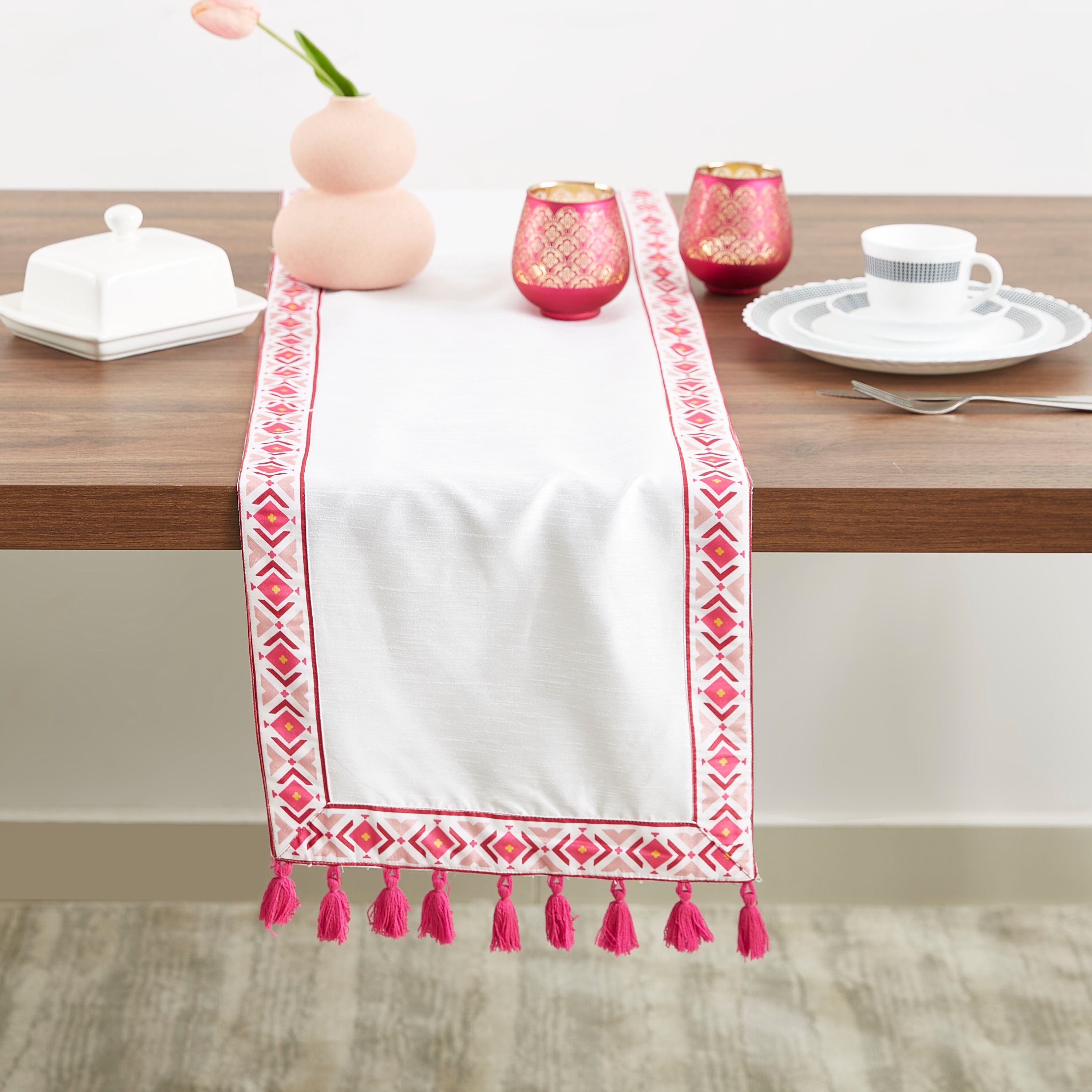 Majestic Boho Printed Table Runner-hbxdecorandfurnishings-homefurnishings-tablelinens-image-4
