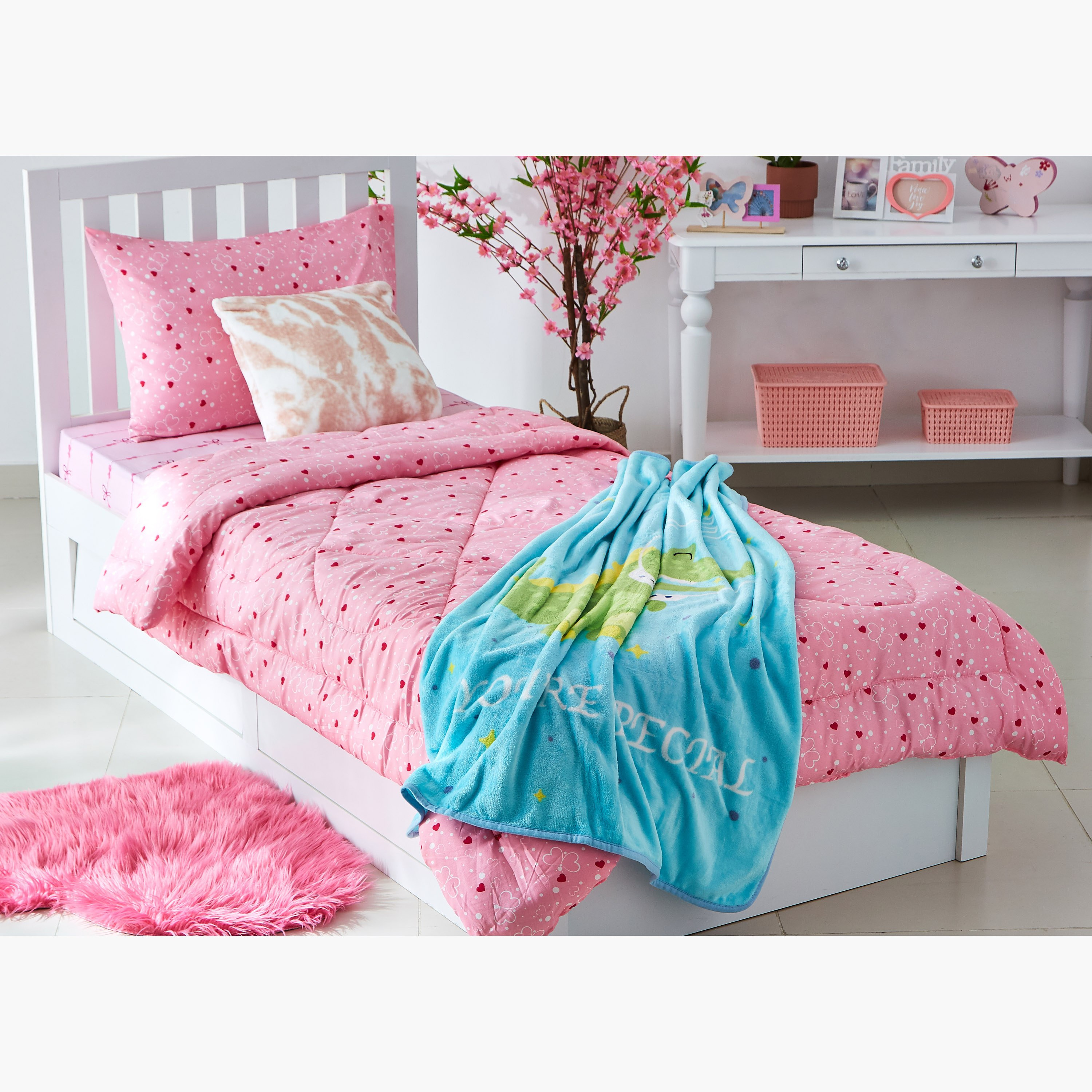 Flossy Alligator Printed Full Size Flannel Fleece Blanket - 100x140 cm-hbxhomeware-hbxkidsandyouth-image-5