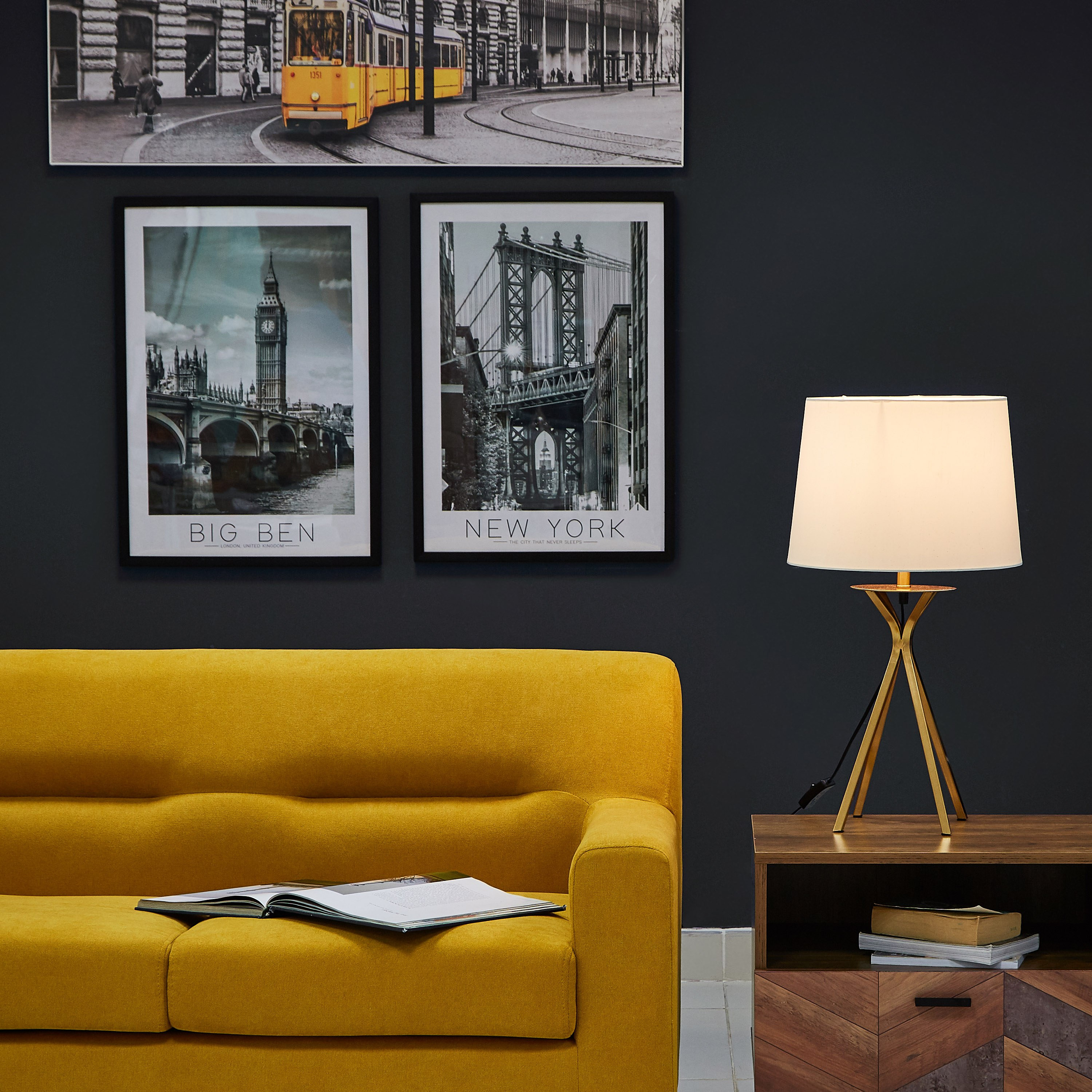 مصباح طاولة مزين من دييجو - 33 سم-hbxlivingroom-lighting-tablelamps-image-4