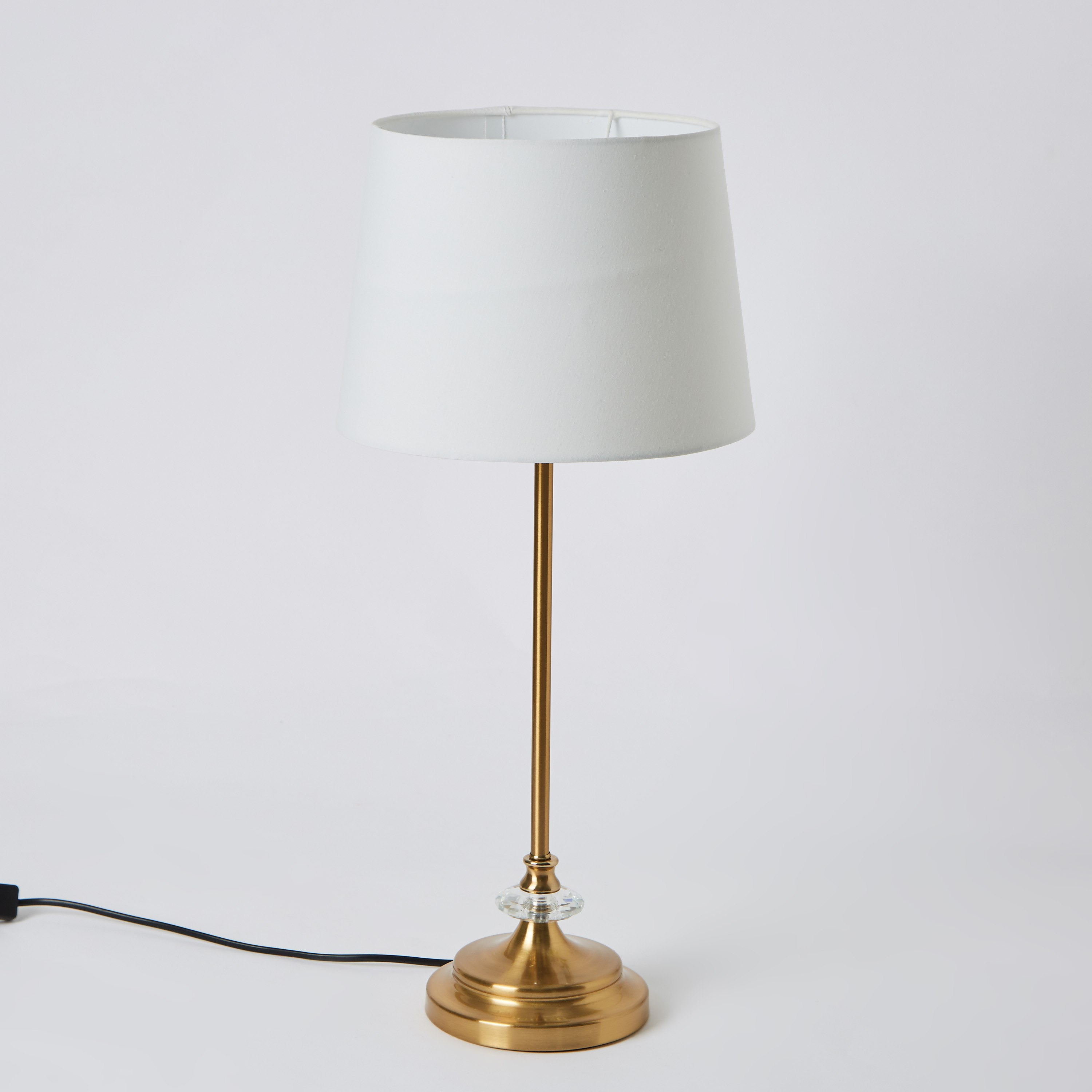 طقم مصباح طاولة من المعدن الفاخر قطعتين من دييجو - 28x62 سم-hbxlivingroom-lighting-tablelamps-image-6
