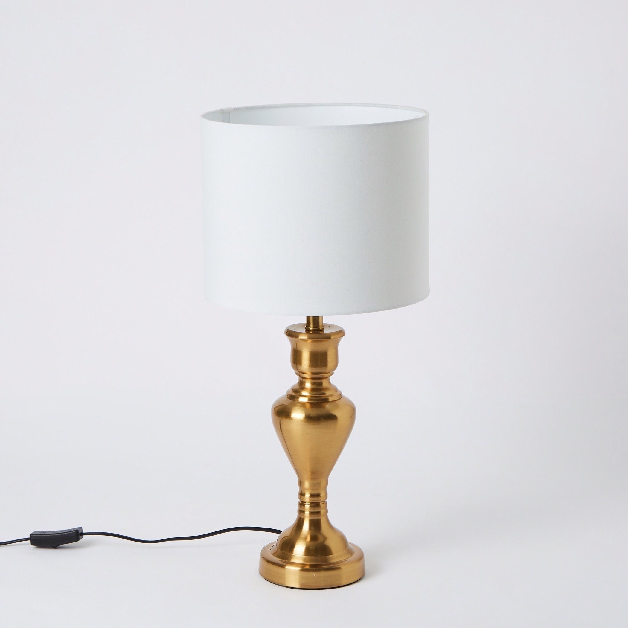 طقم مصباح طاولة من المعدن الفاخر قطعتين من دييجو - 28x54 سم-hbxlivingroom-lighting-tablelamps-image-6