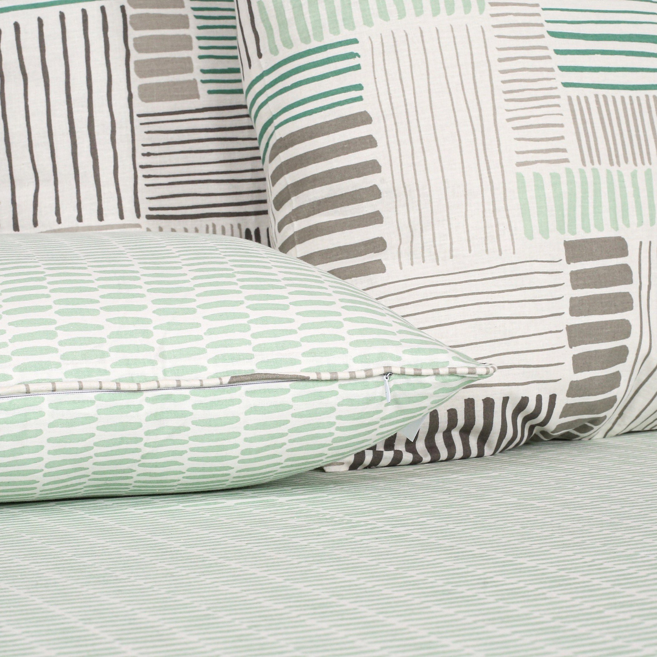 طقم لحاف كينج قطن 7 قطع من سكاندي بروكلين - 220x240 سم-hbxhomeware-bedding-bedinabag-image-3