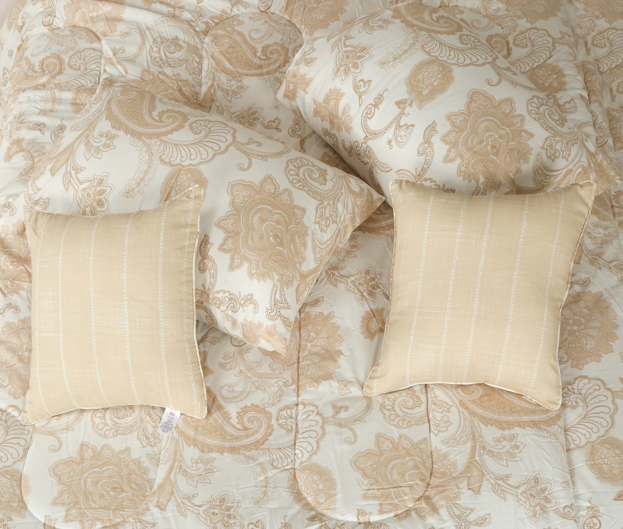 Boutique Chintz 5-Piece King-Size Cotton Comforter Set - 220x240 cm-hbxhomeware-hbxdecorandfurnishings-image-2