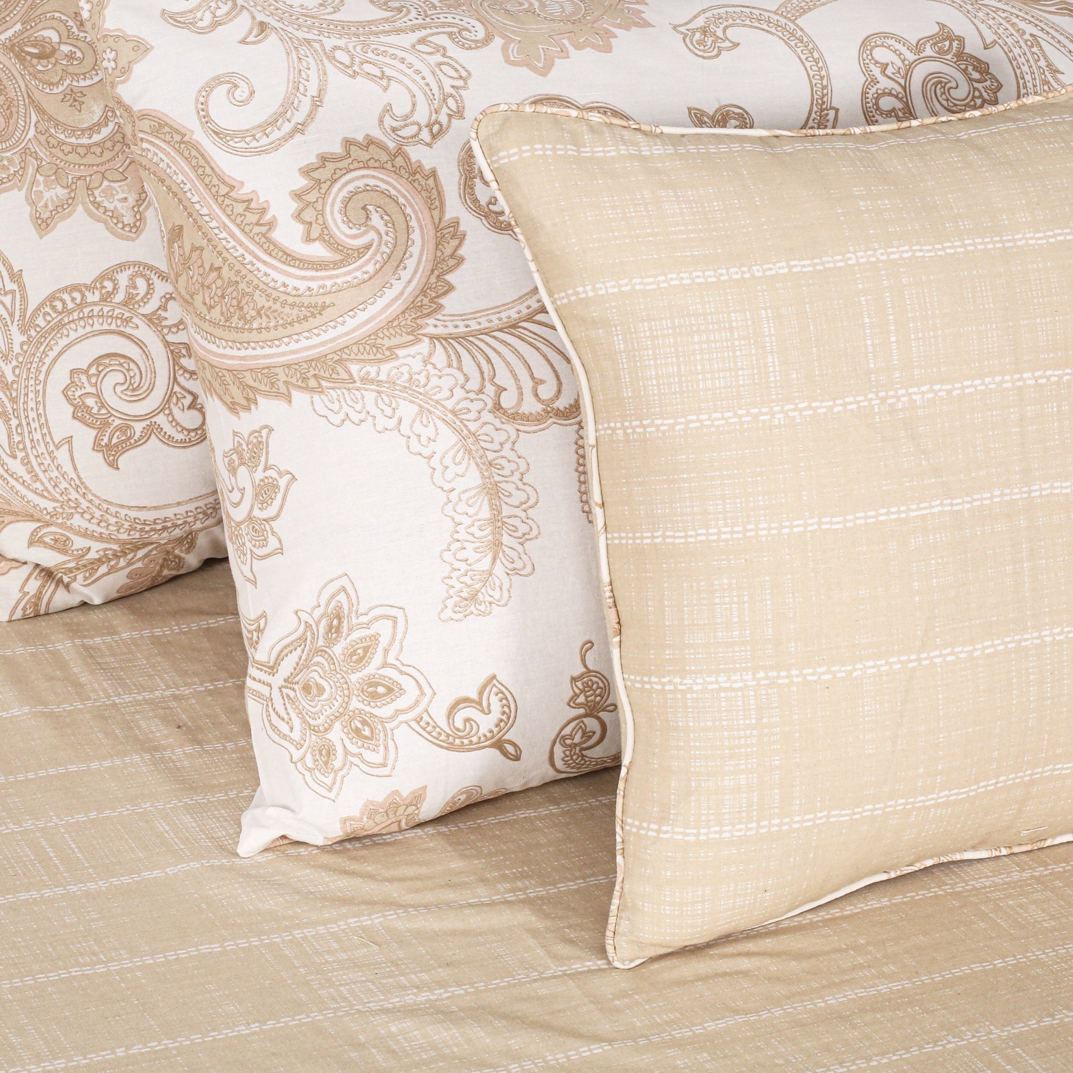 Boutique Chintz 7-Piece King Size Cotton Comforter Set - 220x240 cm-hbxhomeware-hbxdecorandfurnishings-image-2