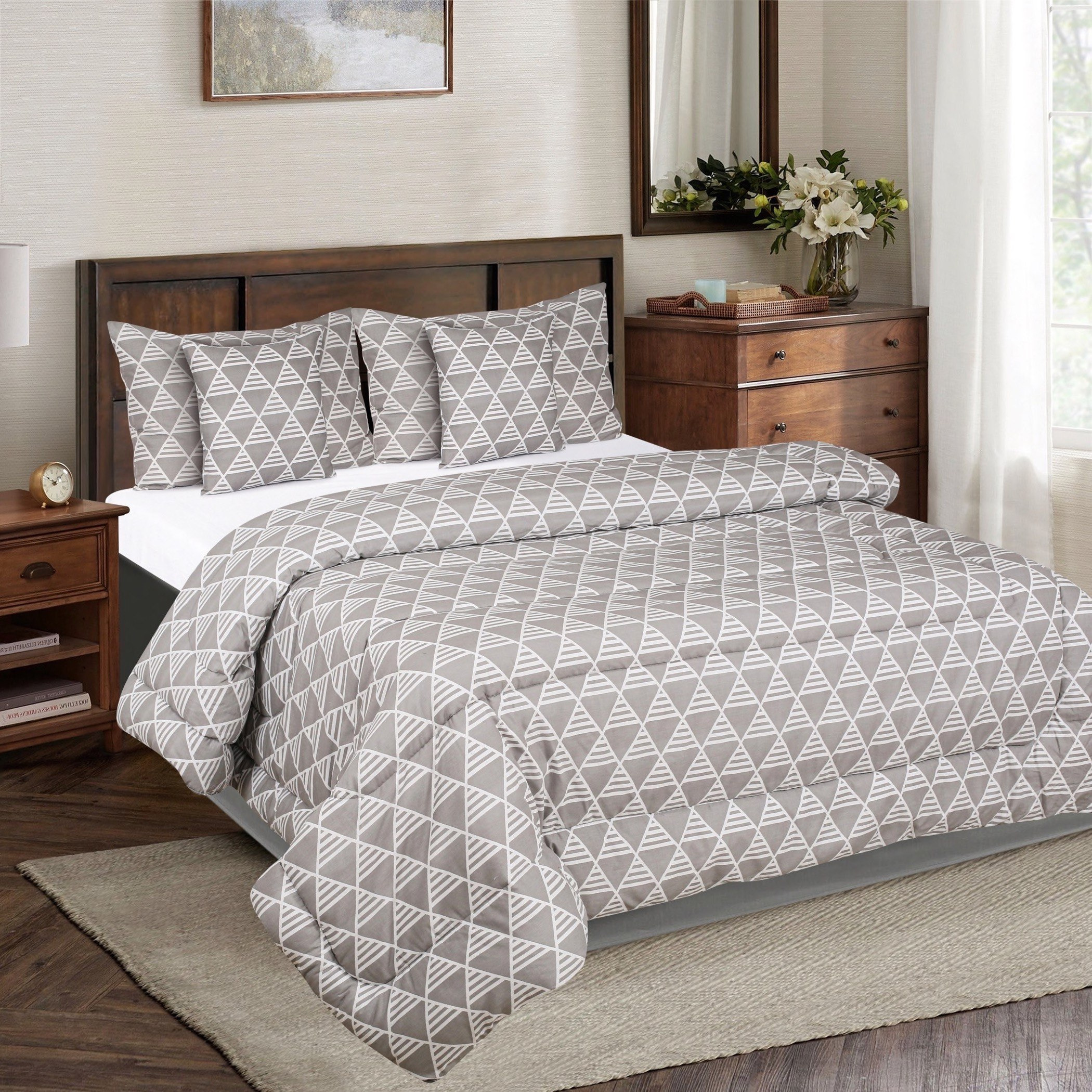 Artdeco Argos Cotton 5-Piece King Comforter Set - 220x240 cm-hbxhomeware-hbxdecorandfurnishings-image-1
