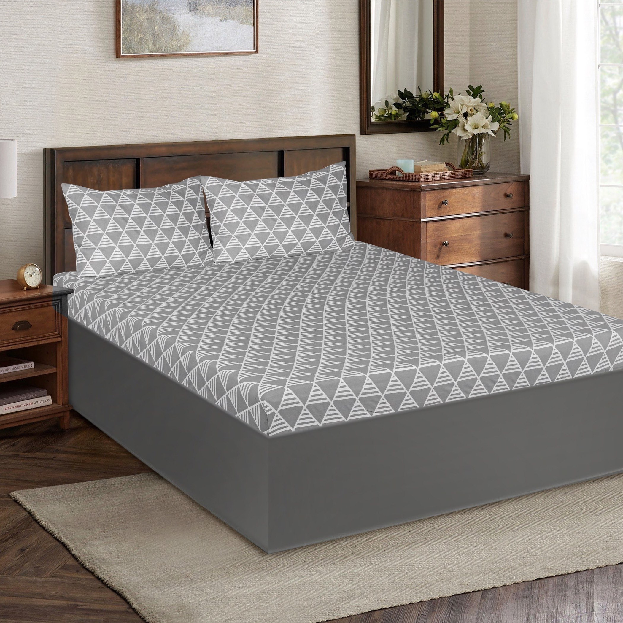 شرشف مطاطي كينج قطني من أرتديكو أرجوس- 180x200 سم-hbxhomeware-bedding-fittedsheets-image-1