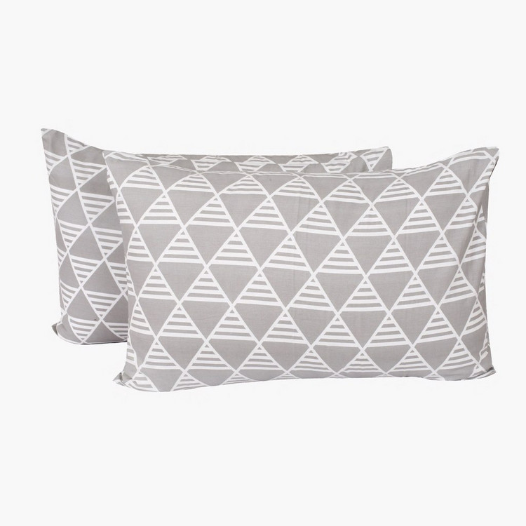 Shop Artdeco Argos Cotton 2 Piece Pillow Cover Set 50x75 Cms Online Home Box Qatar Shop Artdeco Argos Cotton 2 Piece Pillow Cover Set 50x75 Cms Online Home Box Qatar