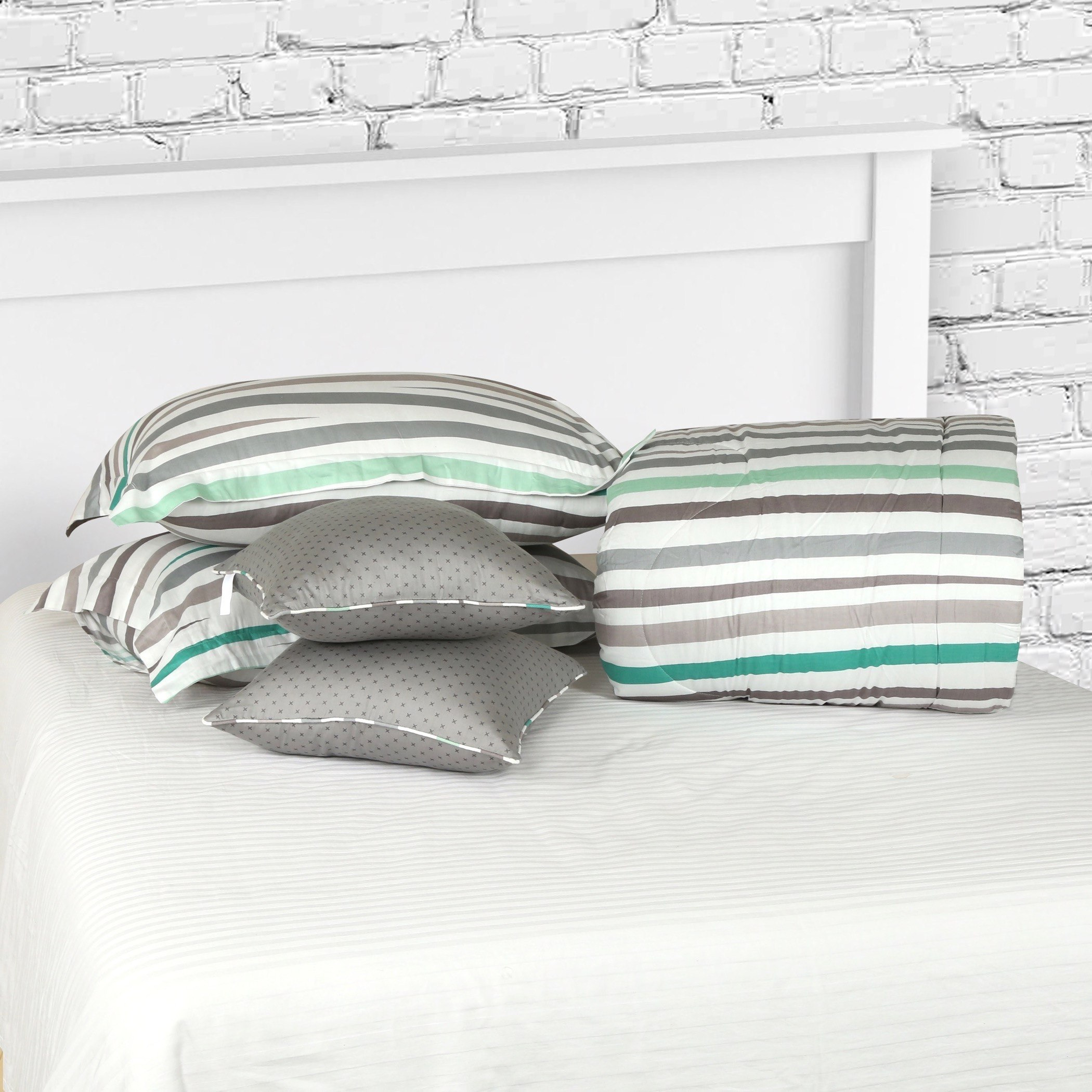 طقم لحاف كينج قطن 5 قطع من سكاندي آيدن- 220x240 سم-hbxhomeware-hbxdecorandfurnishings-image-3
