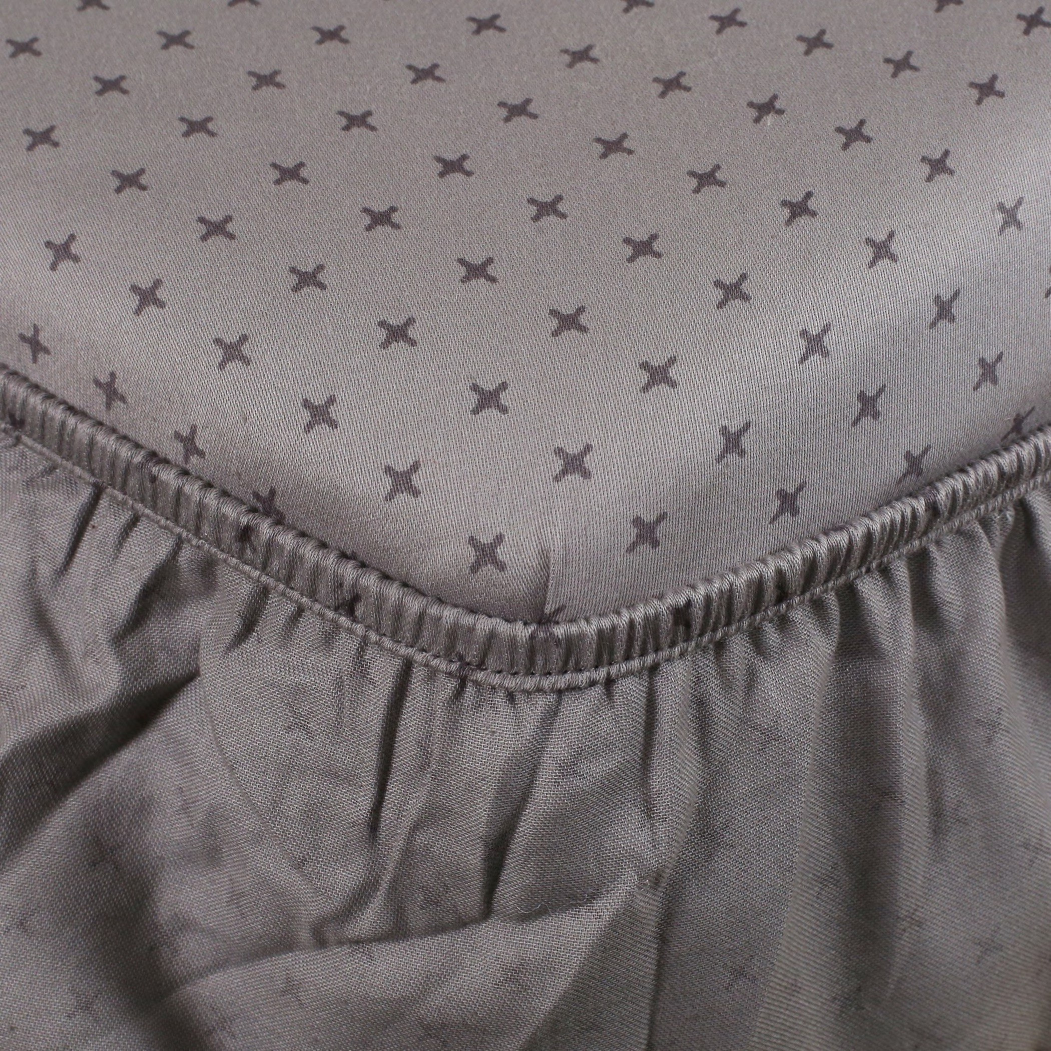 Skandi Aiden Printed Cotton King Size Fitted Sheet - 180x100 cm-hbxhomeware-hbxbedroom-image-4