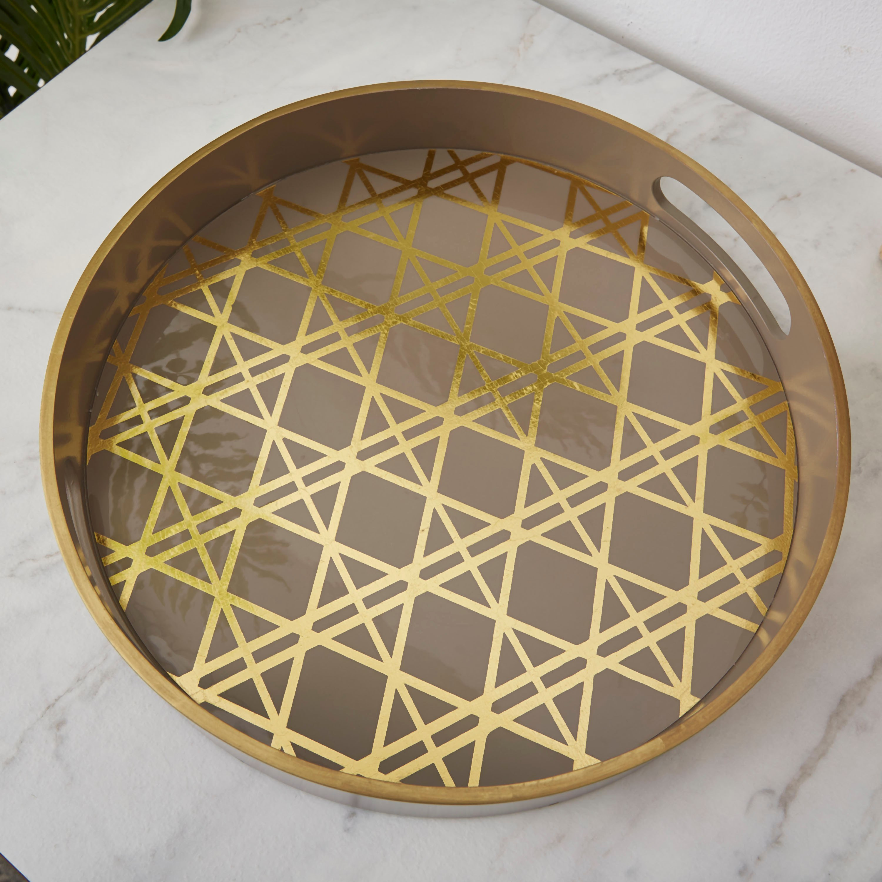 صينية مستديرة خشبية أرت ديكو بطبعات من سيارا-hbxhomeware-hbxdecorandfurnishings-image-2