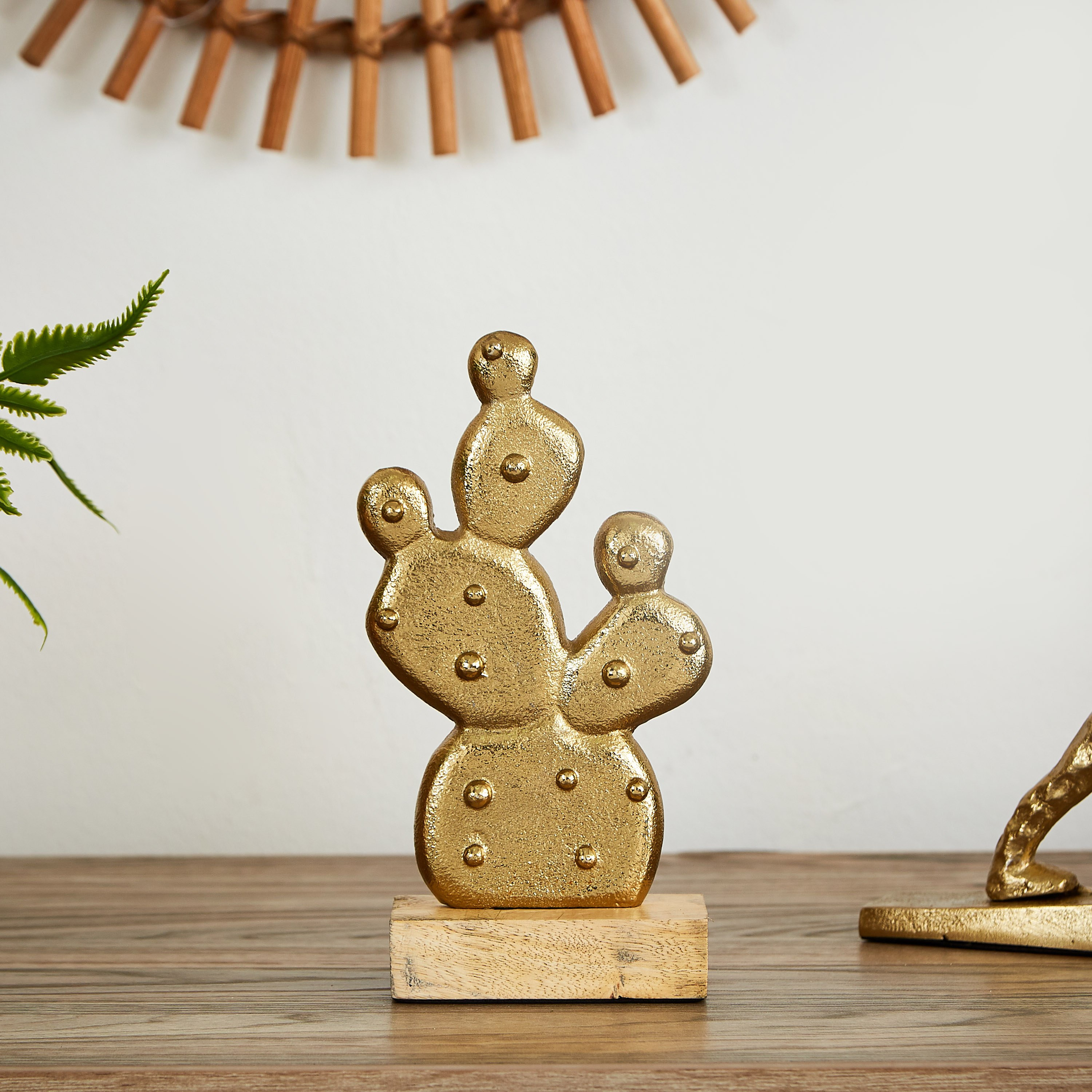 تمثال صبار معدني مزّين من كوارتز-hbxhomeware-homedecor-figurinesandornaments-image-1
