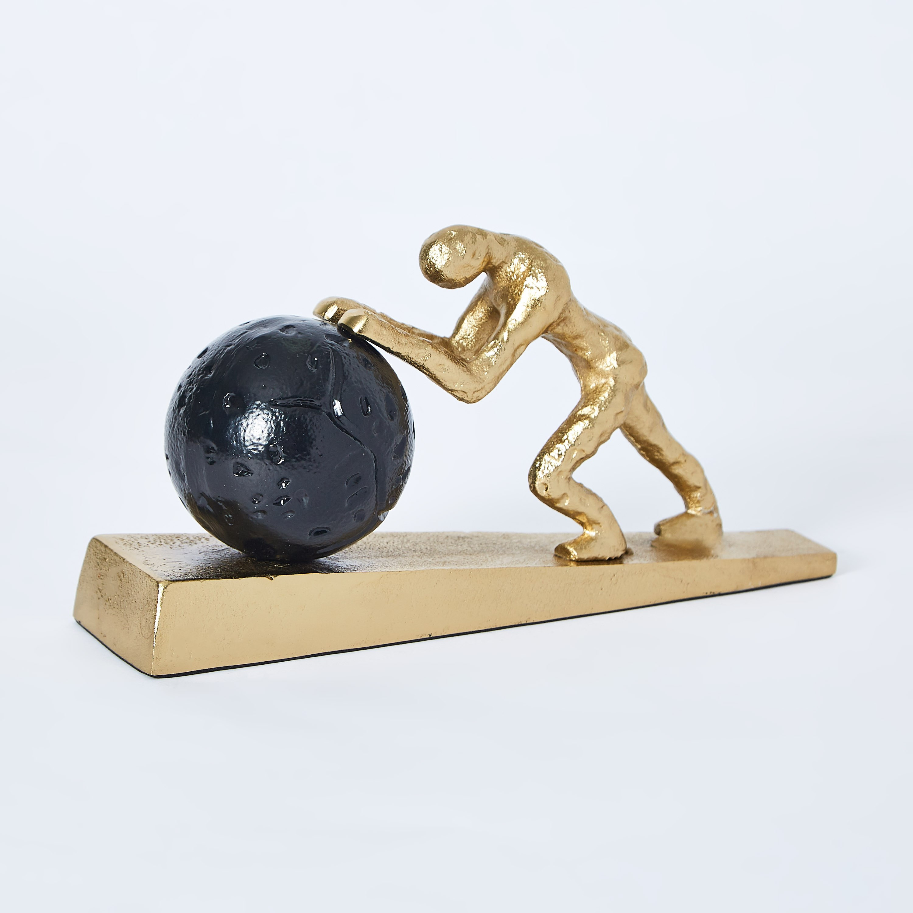 تمثال معدني دفع الكرة من كوارتز-hbxhomeware-homedecor-figurinesandornaments-image-5