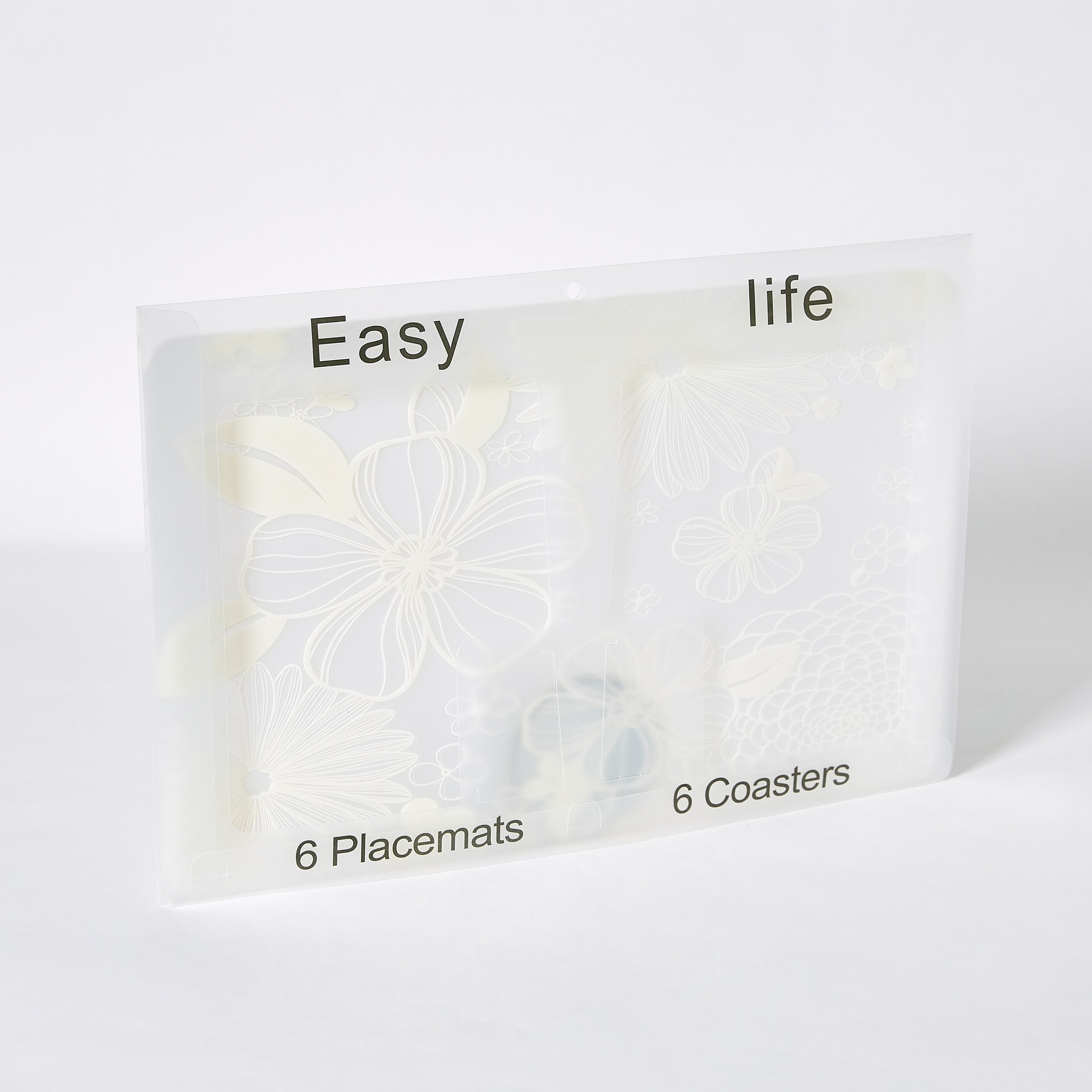 Blossom 12-Piece Placemat and Coaster Set-hbxdecorandfurnishings-homefurnishings-tablelinens-image-4