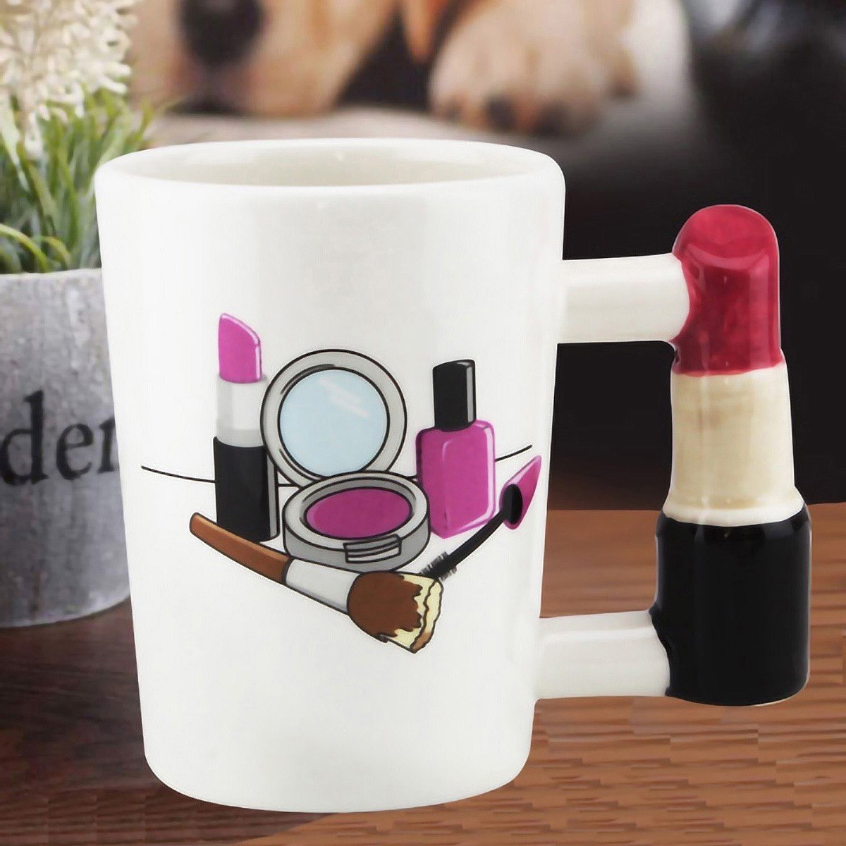 مج بتصميم أحمر شفاه من فانسي-hbxhomeware-hbxkidsandyouth-image-1