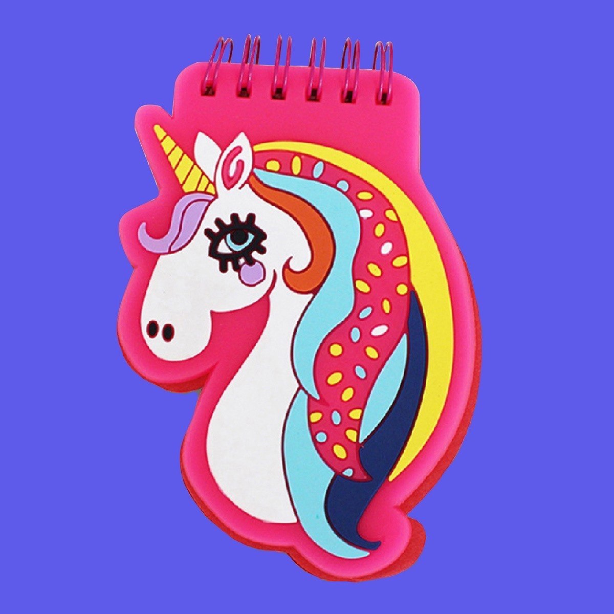 دفتر ملاحظات بـ70 صفحة وتصميم يونيكورن من فانسي-hbxkidsandyouth-playroom-stationery-image-1