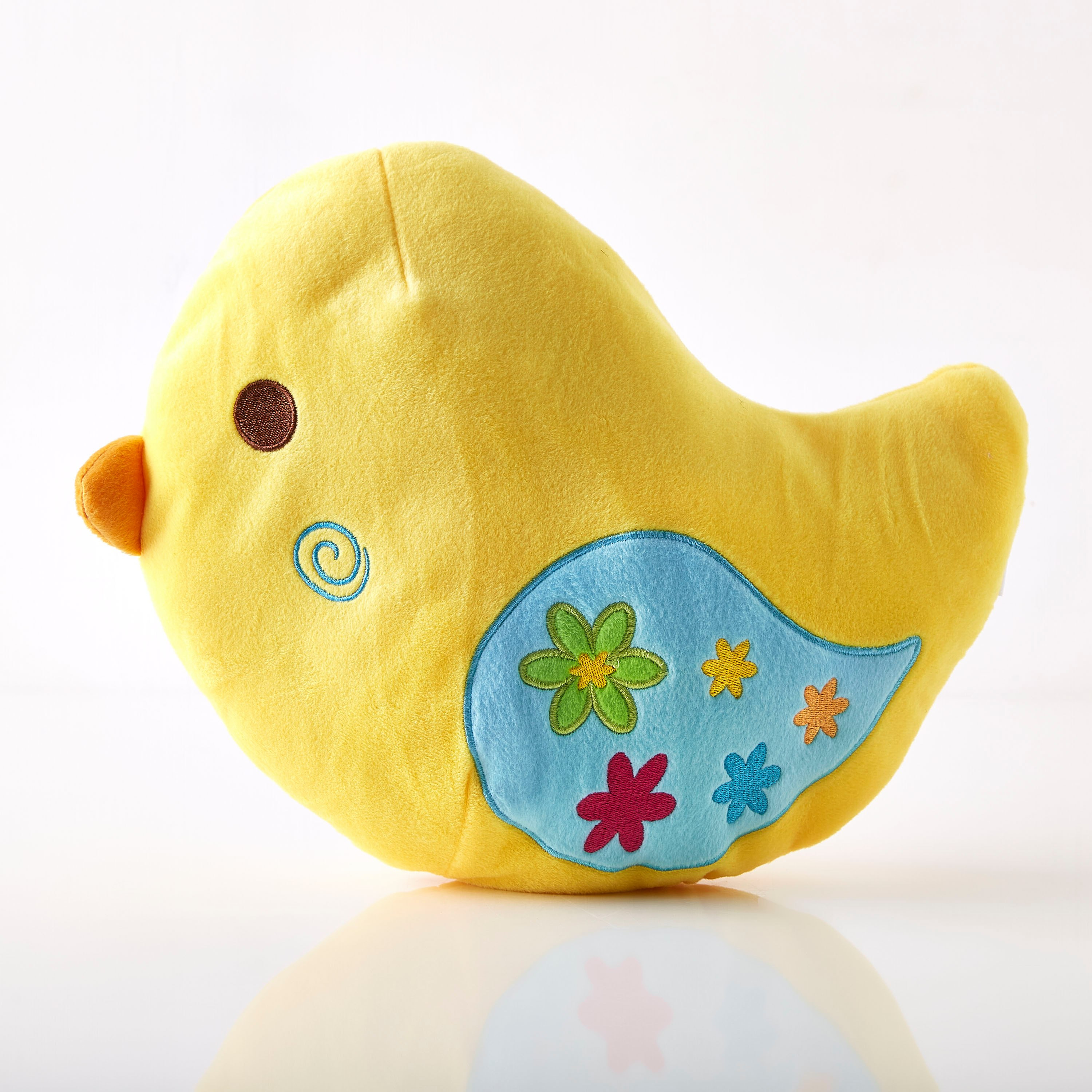وسادة قطيفة على شكل طائر من فن - 37x26 سم-hbxhomeware-hbxkidsandyouth-image-4