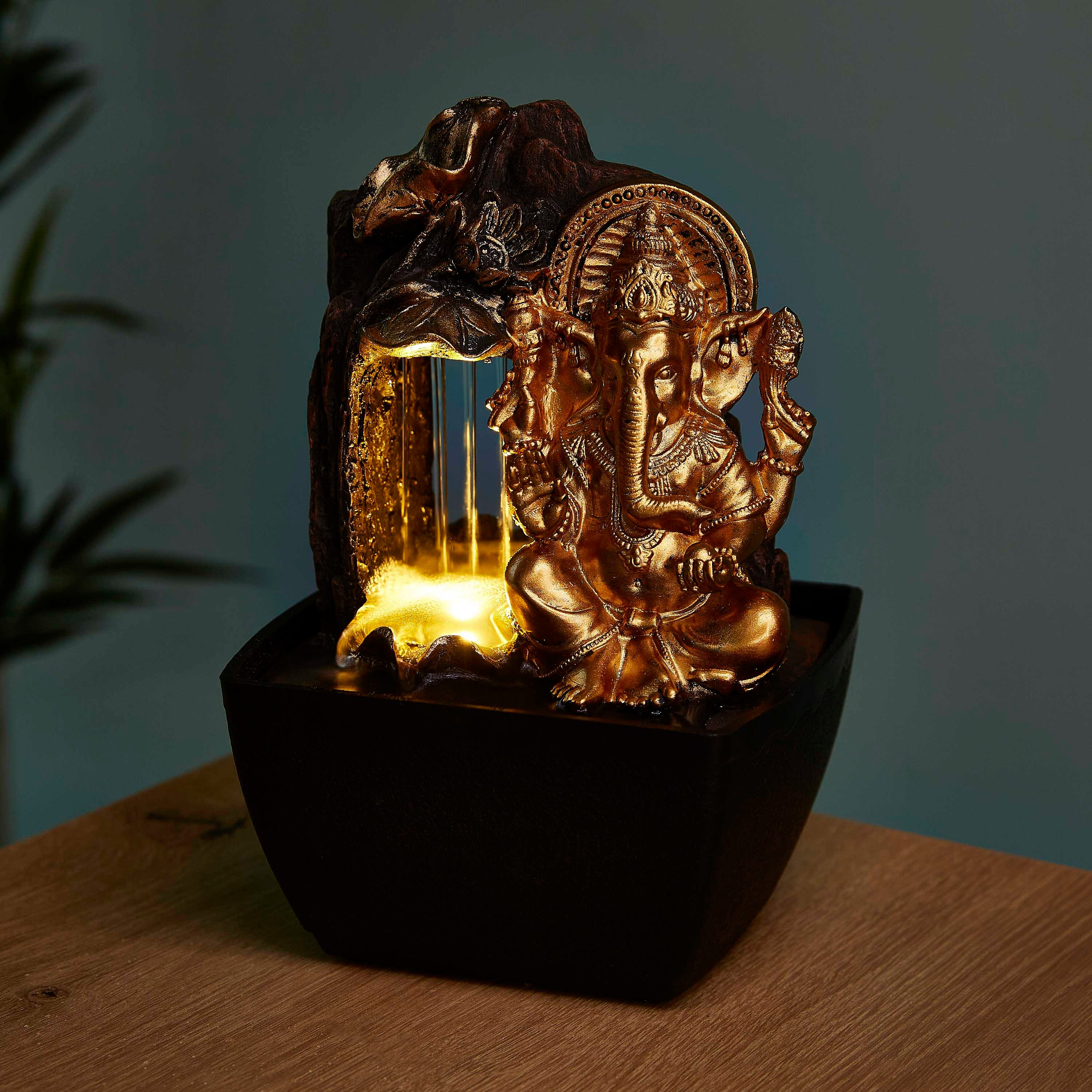 Mini Ganesha Fountain with Yellow Light-PROMO_HB_AE_B1G1_250925-image-3