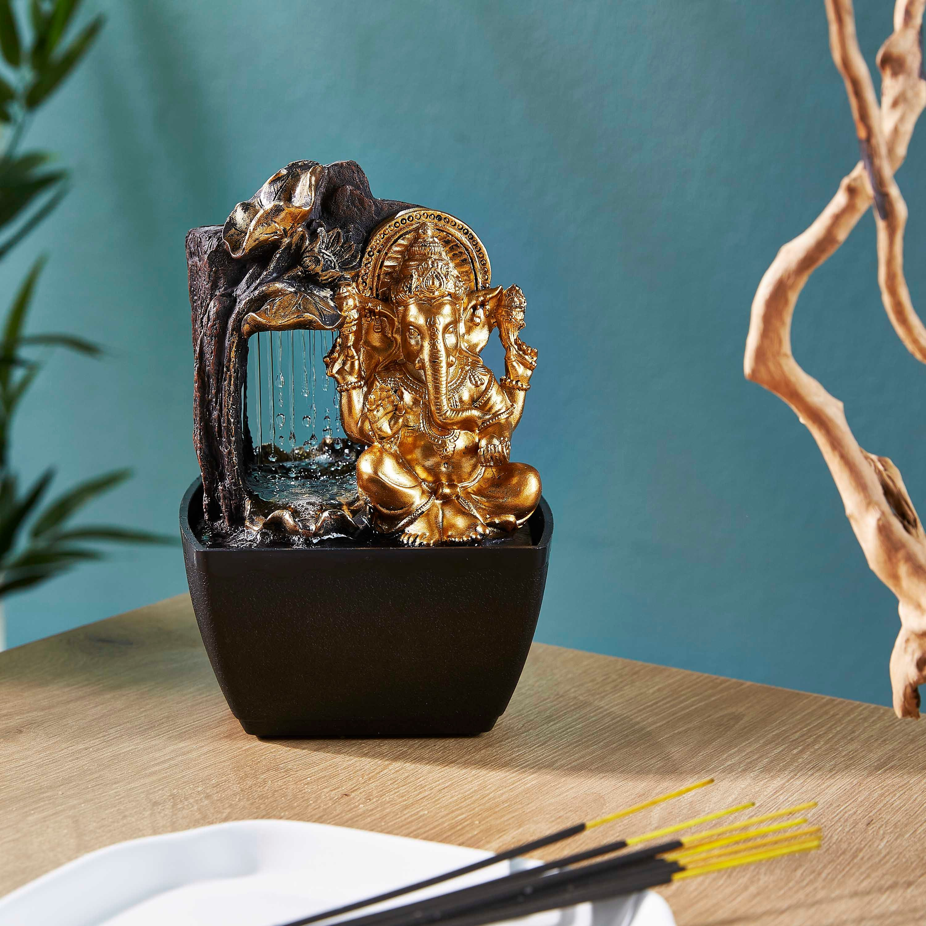 Mini Ganesha Fountain with Yellow Light-PROMO_HB_AE_B1G1_250925-image-5